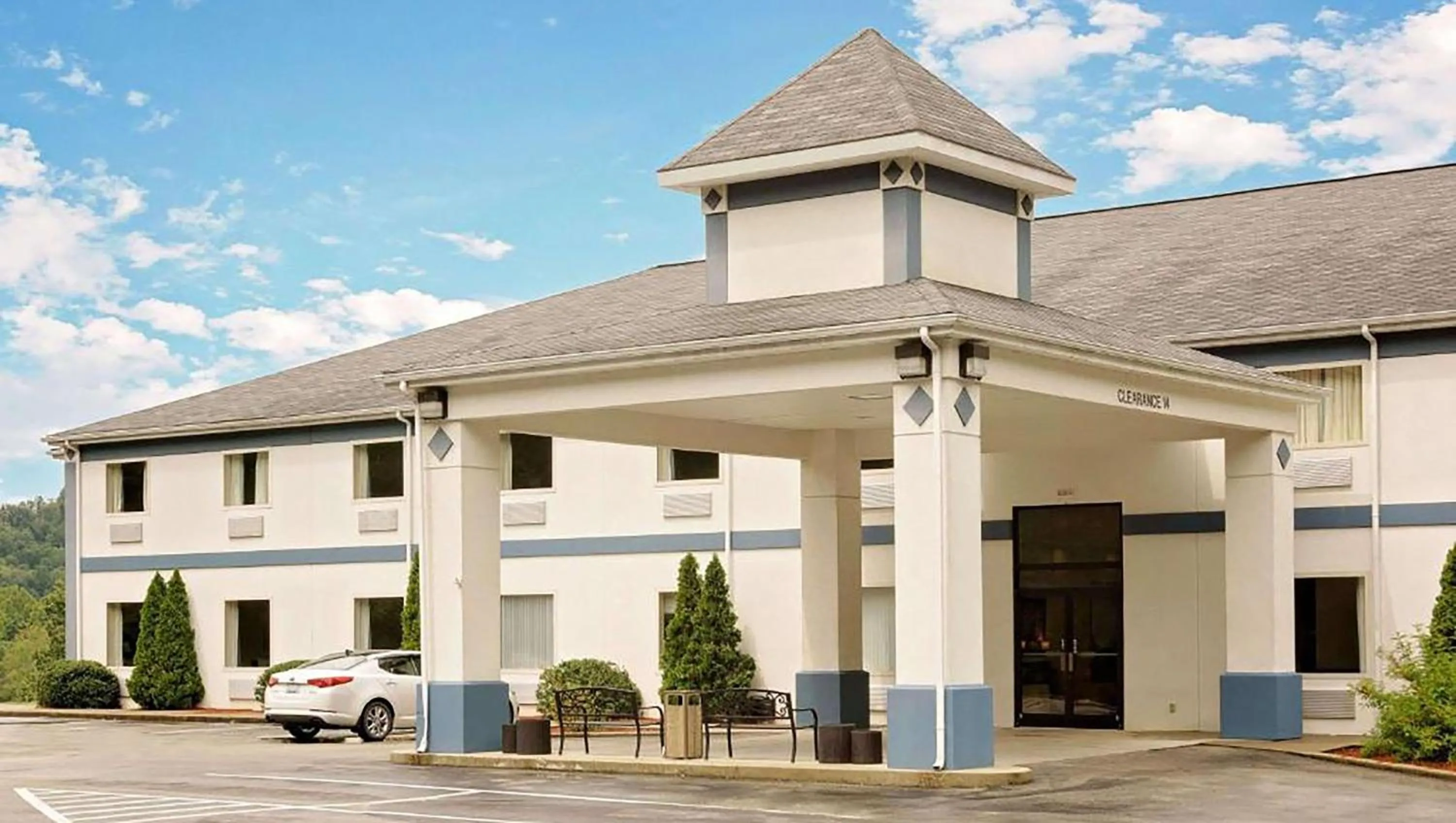 Property building in Magnuson Hotel West Liberty