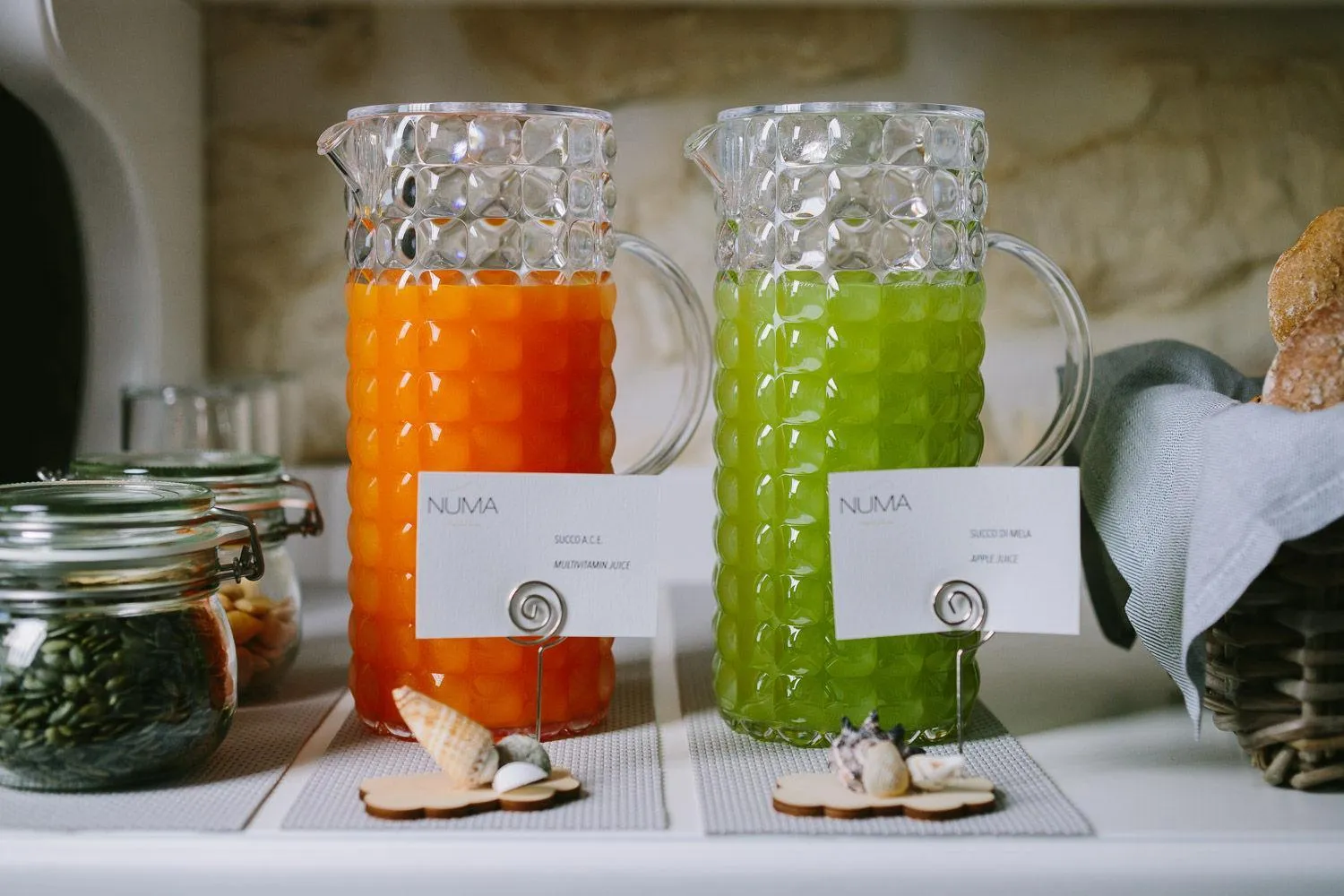 Food and drinks in NUMA HOTEL