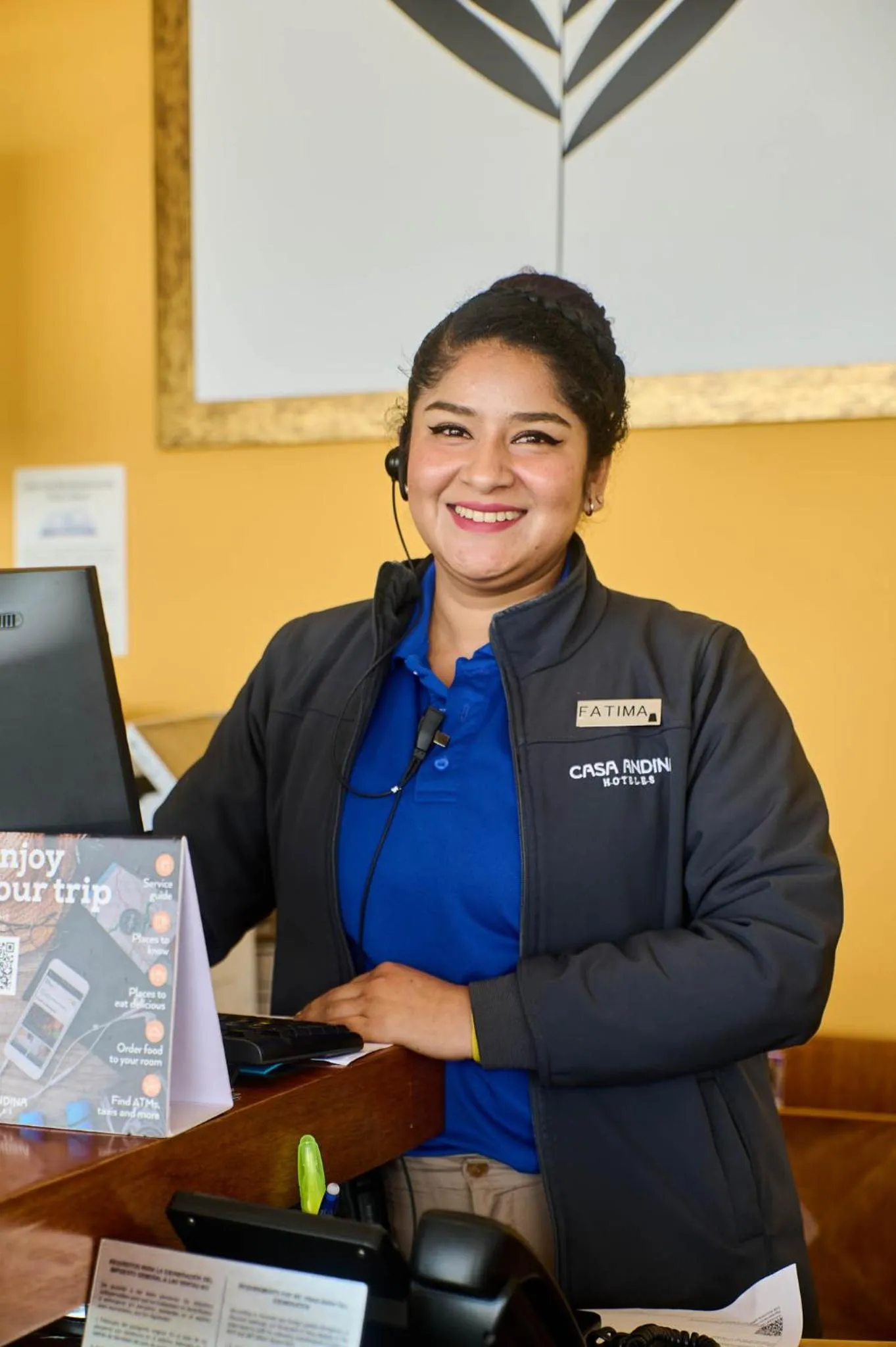 Lobby or reception in Casa Andina Select Paracas