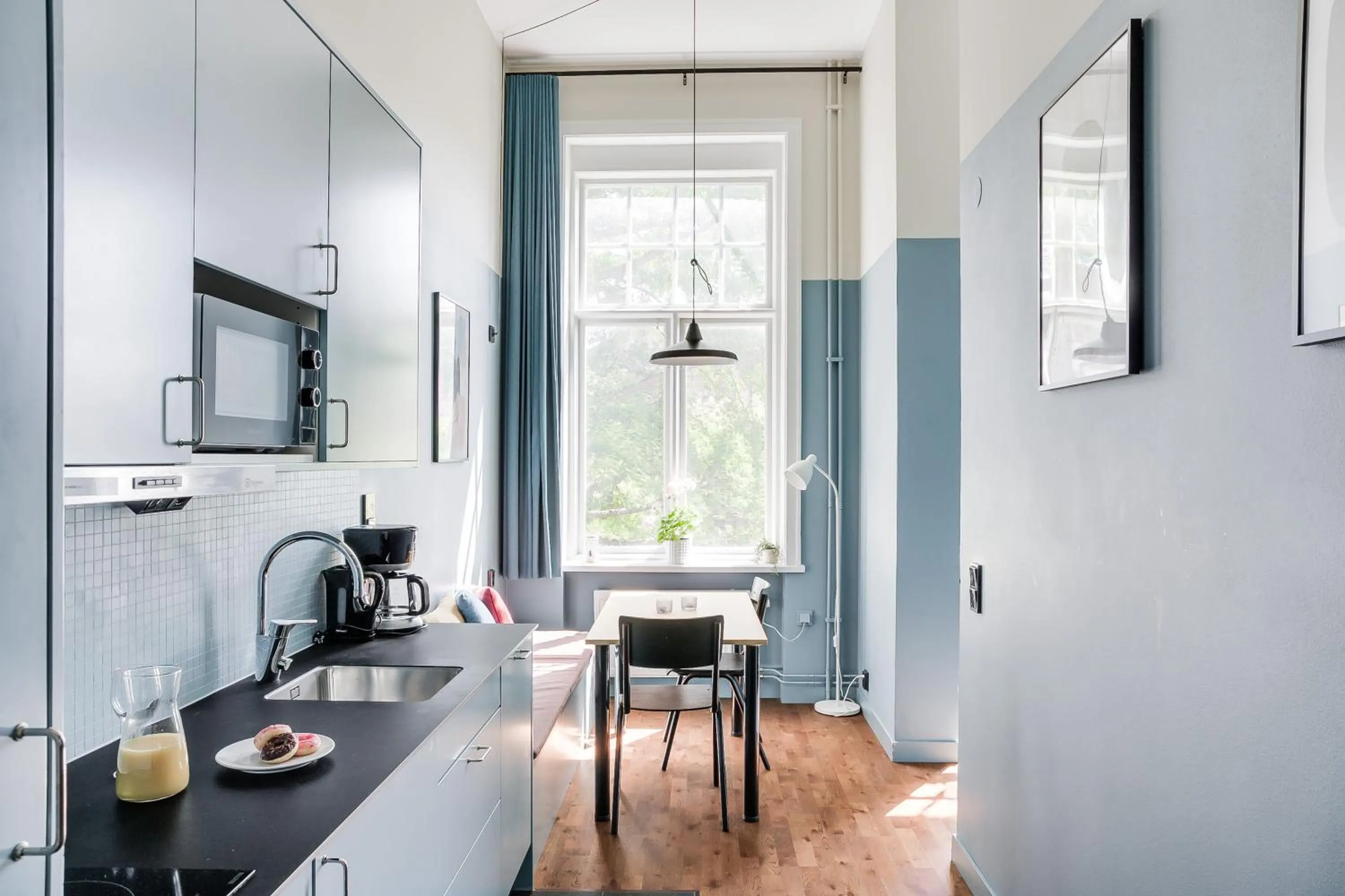 Kitchen or kitchenette in Forenom Aparthotel Malmö Varvsstaden