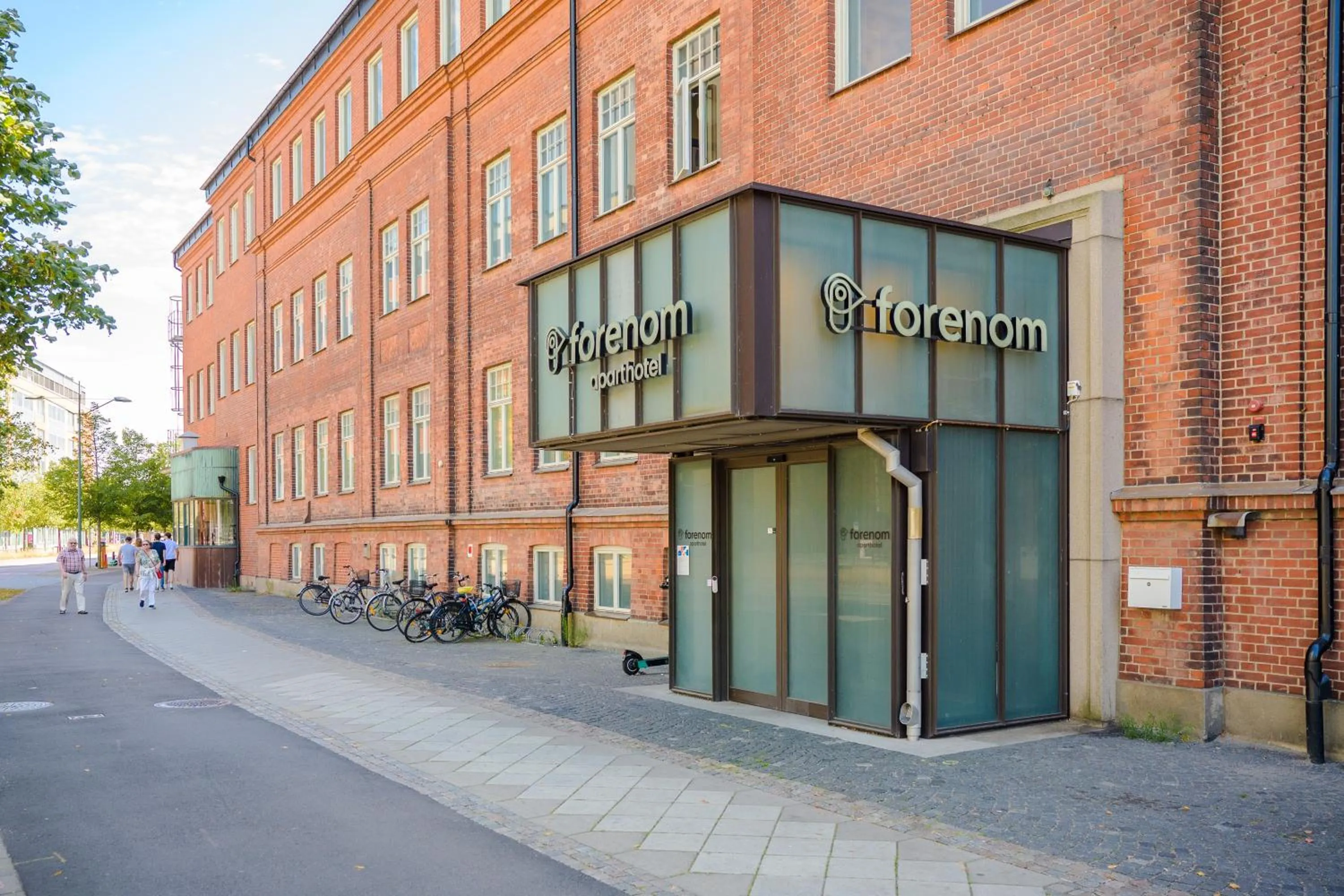 Facade/entrance in Forenom Aparthotel Malmö Varvsstaden