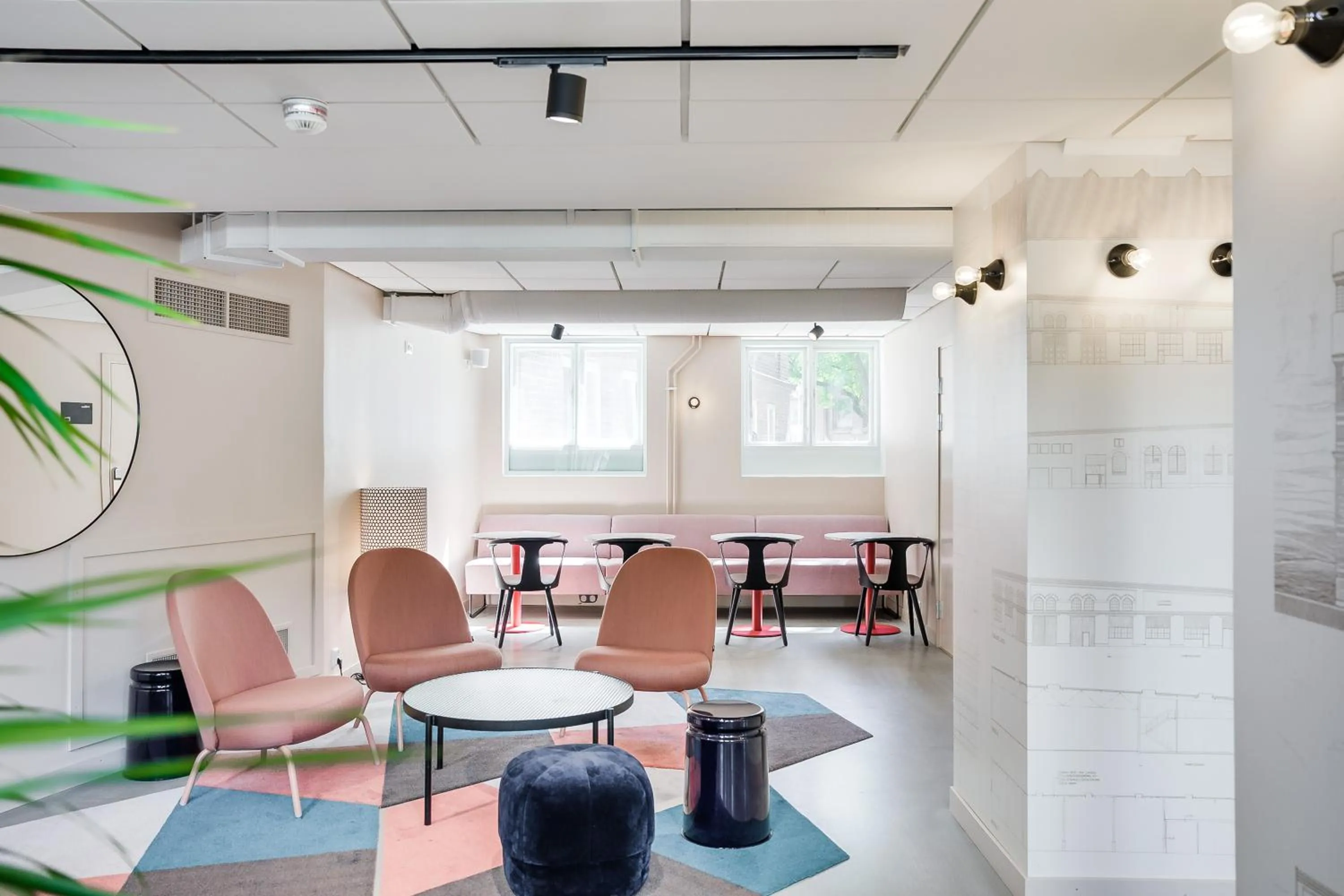 Lobby or reception in Forenom Aparthotel Malmö Varvsstaden