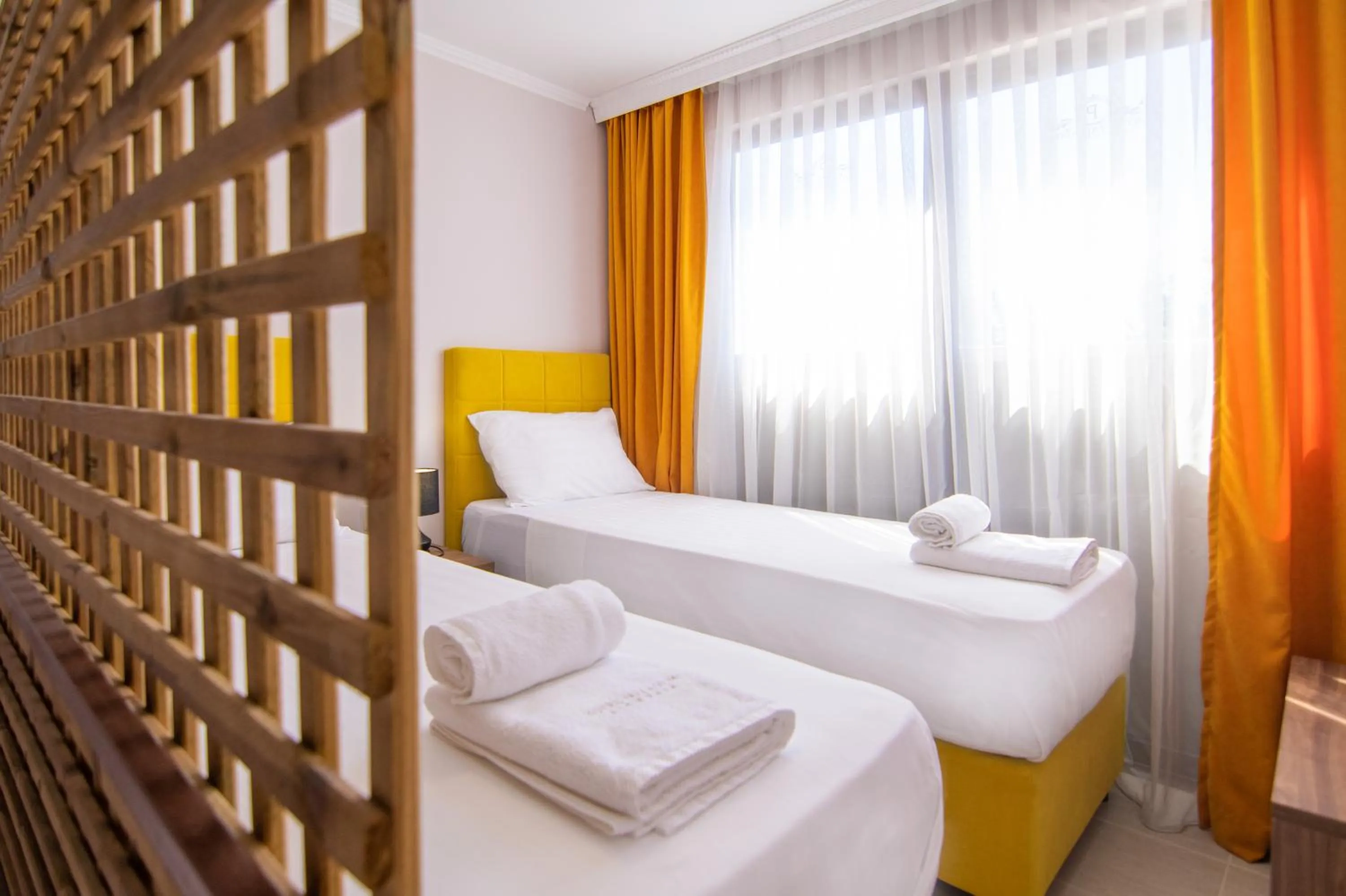 Bed in Hotel Palladium Sithonia