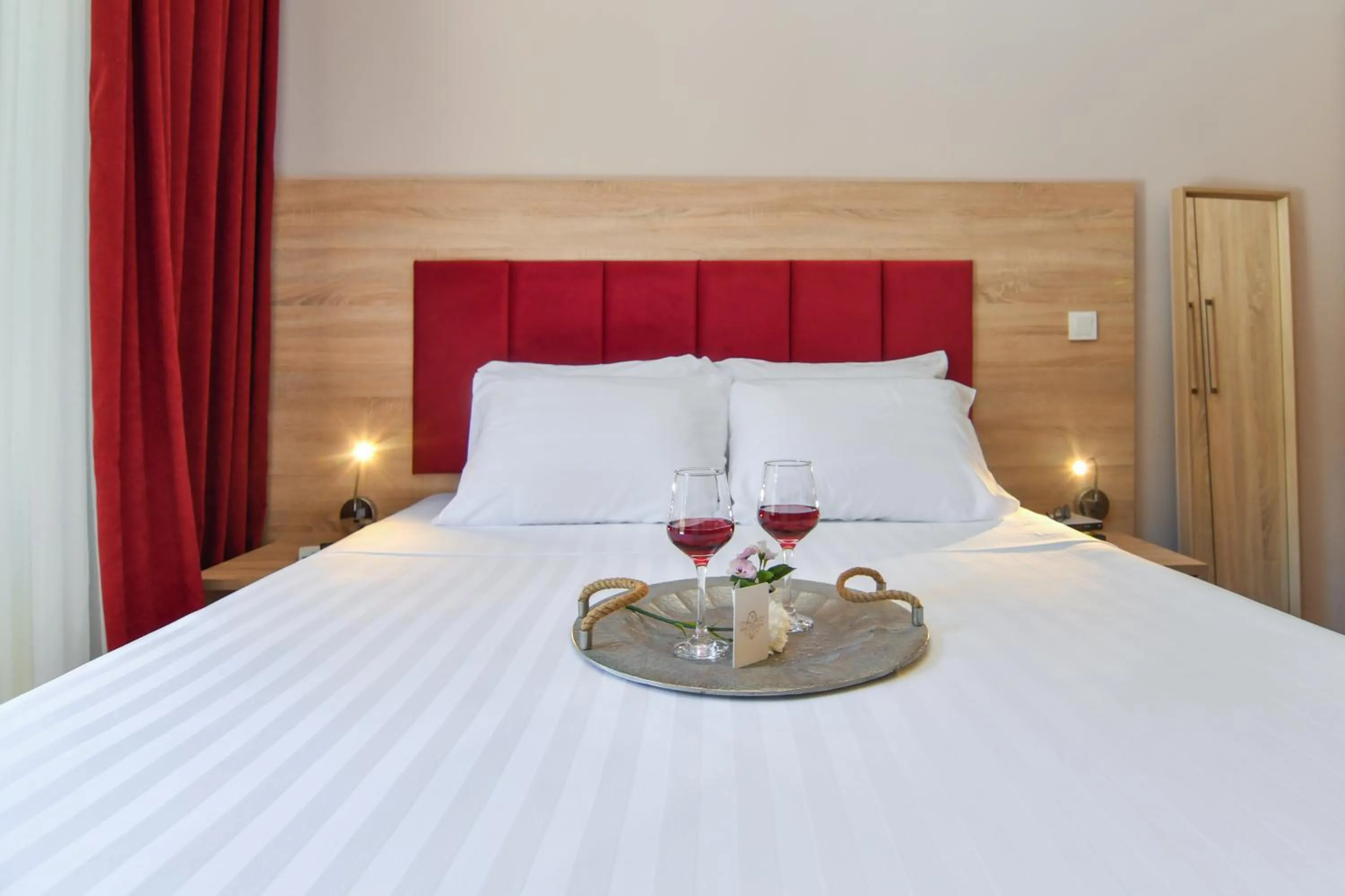 Bed in Hotel Palladium Sithonia