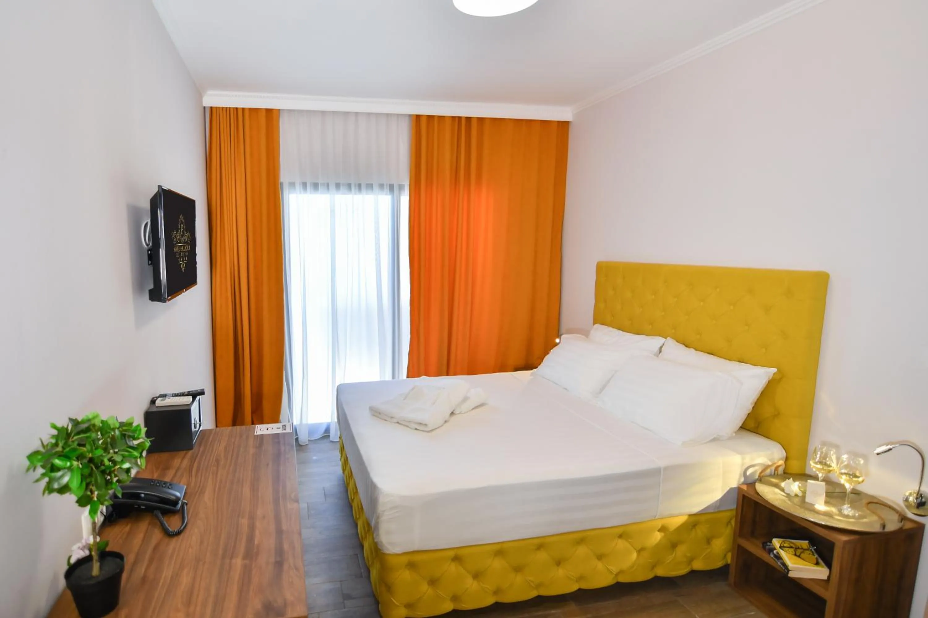 Bed in Hotel Palladium Sithonia