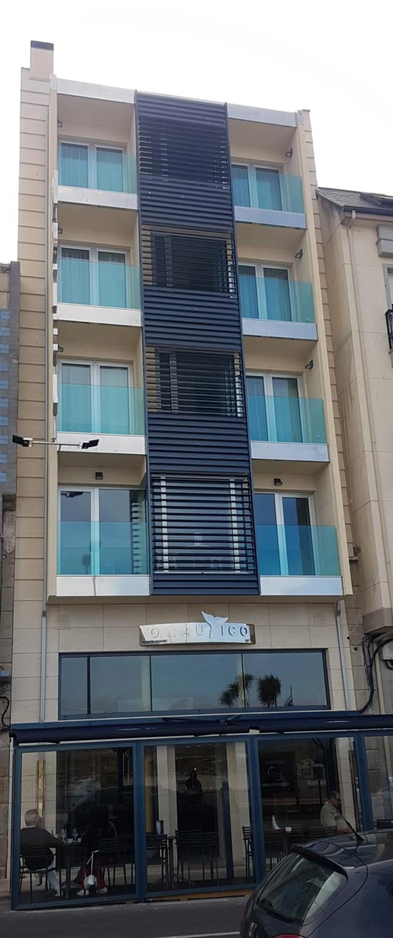 Facade/entrance in Hotel Boutique O Náutico Laxe