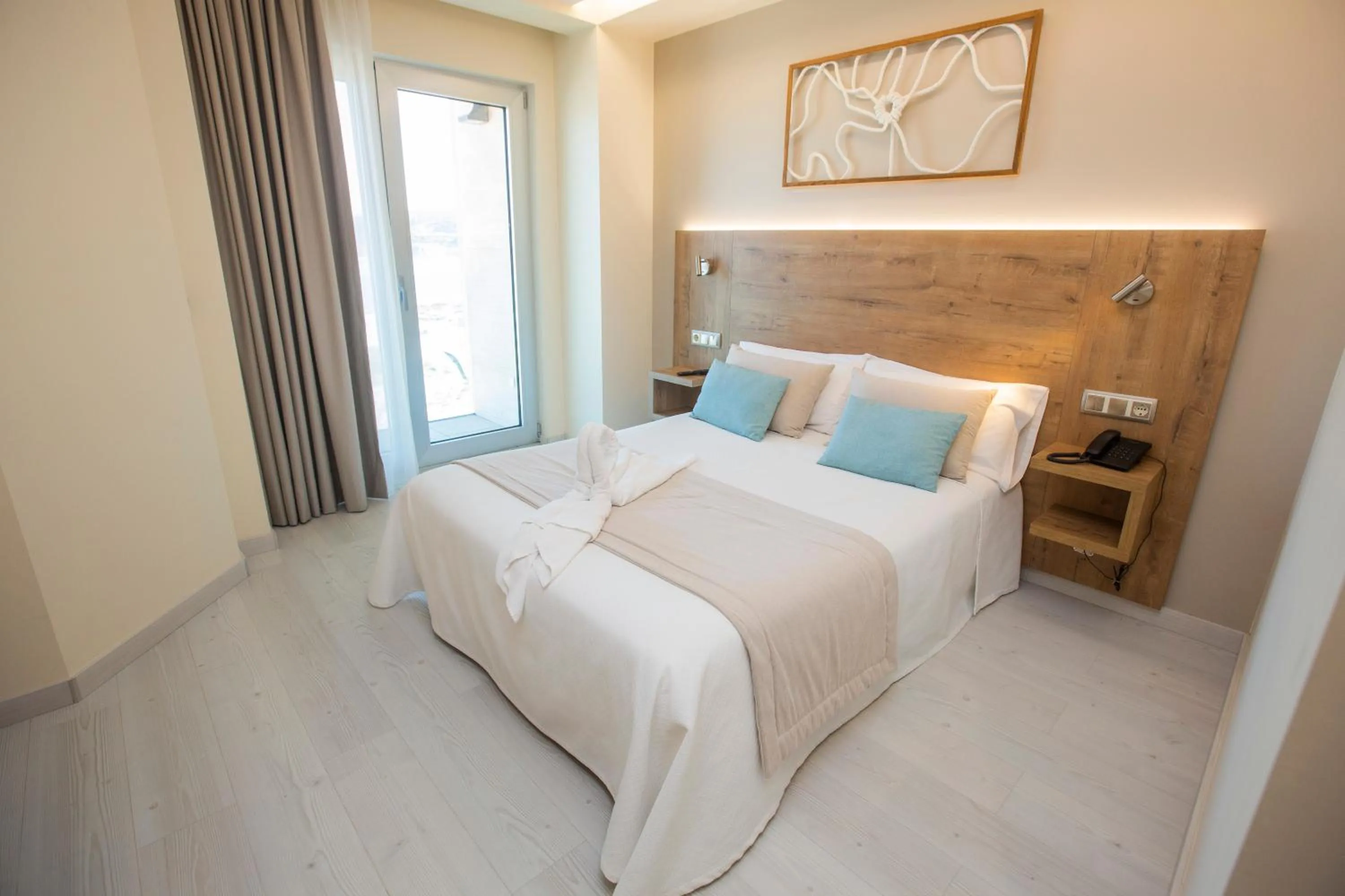 Bed in Hotel Boutique O Náutico Laxe