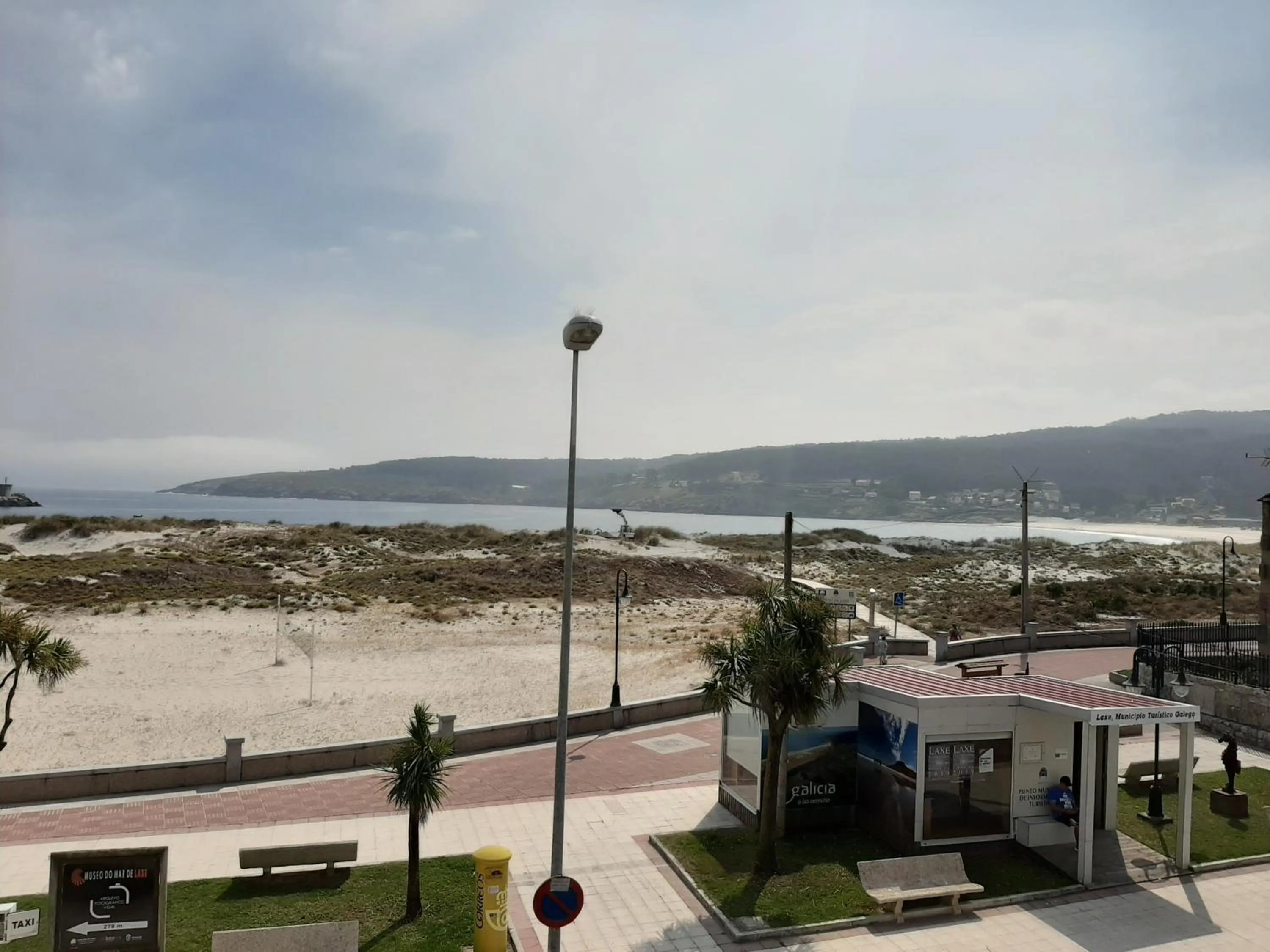 Sea view in Hotel Boutique O Náutico Laxe