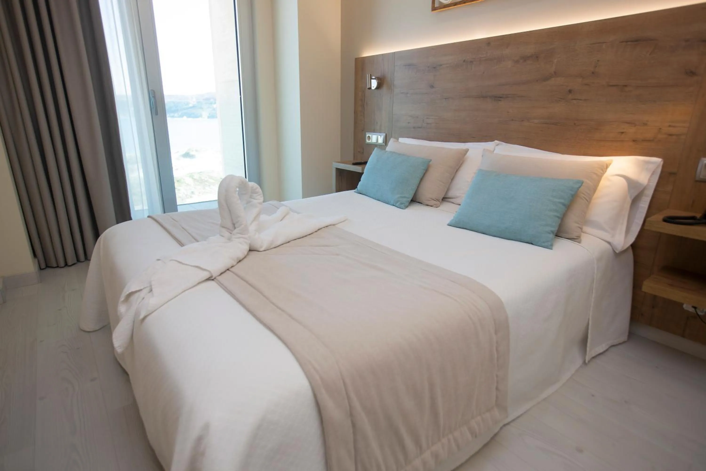 Bed in Hotel Boutique O Náutico Laxe