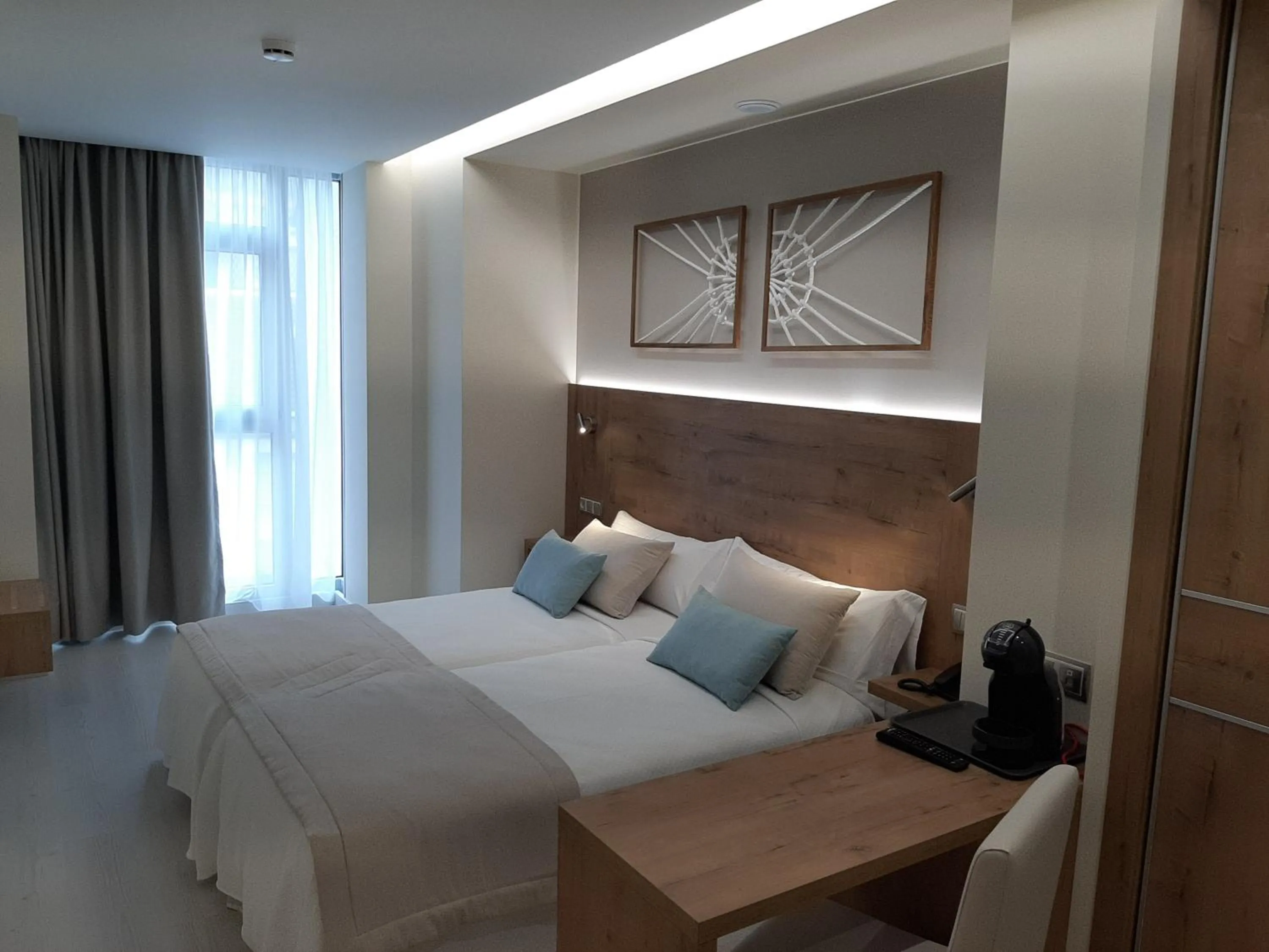 Bed in Hotel Boutique O Náutico Laxe