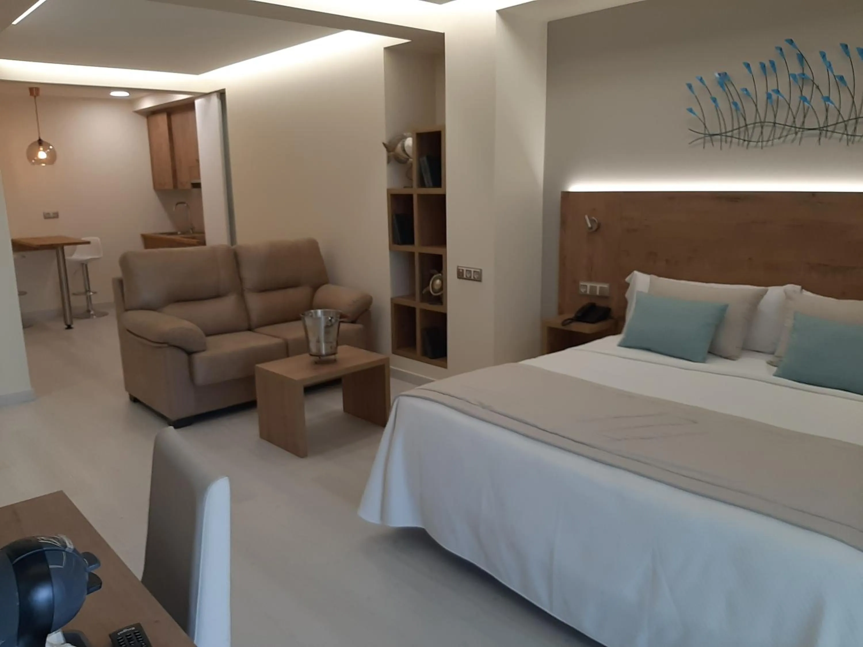 Bed in Hotel Boutique O Náutico Laxe