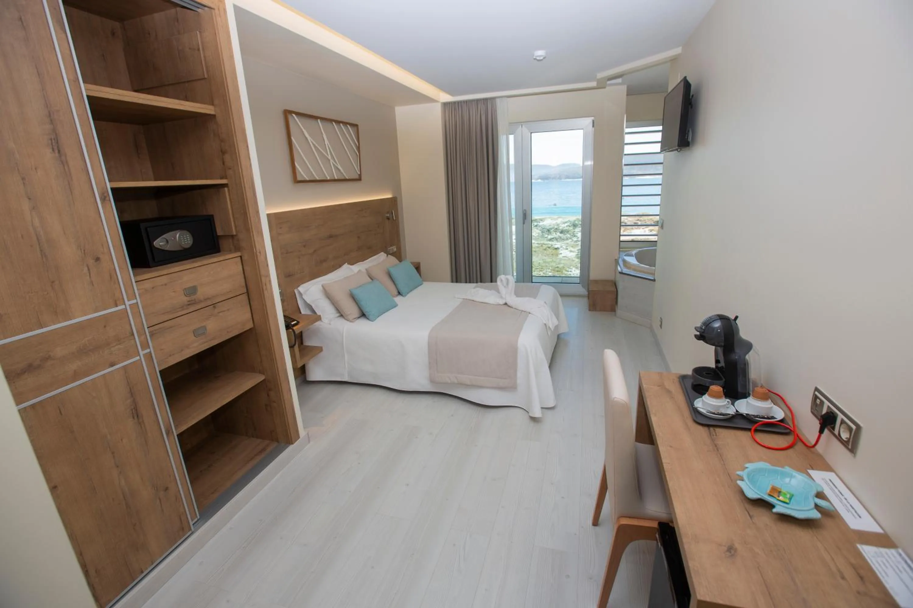 Bed in Hotel Boutique O Náutico Laxe