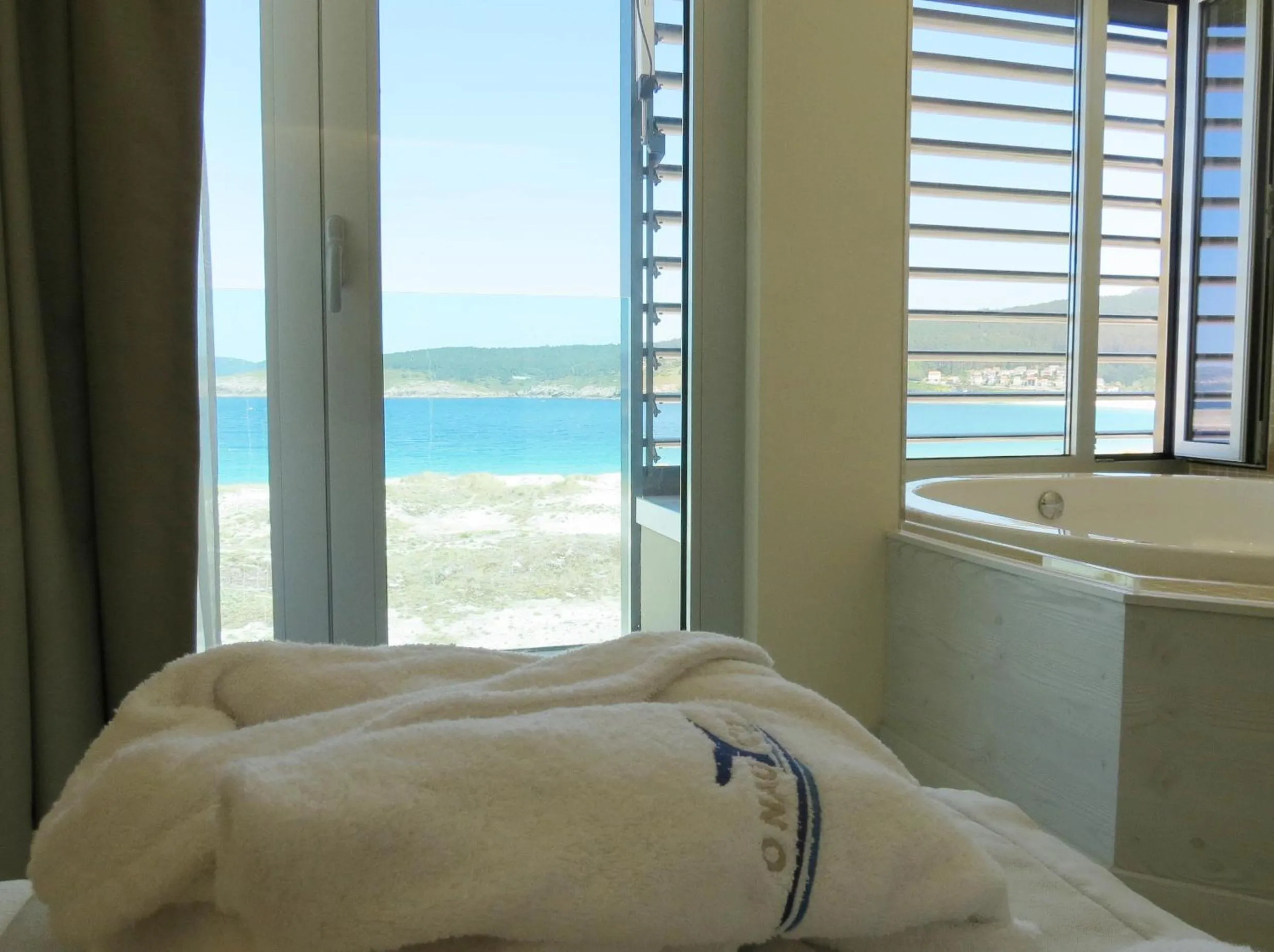 Bed in Hotel Boutique O Náutico Laxe