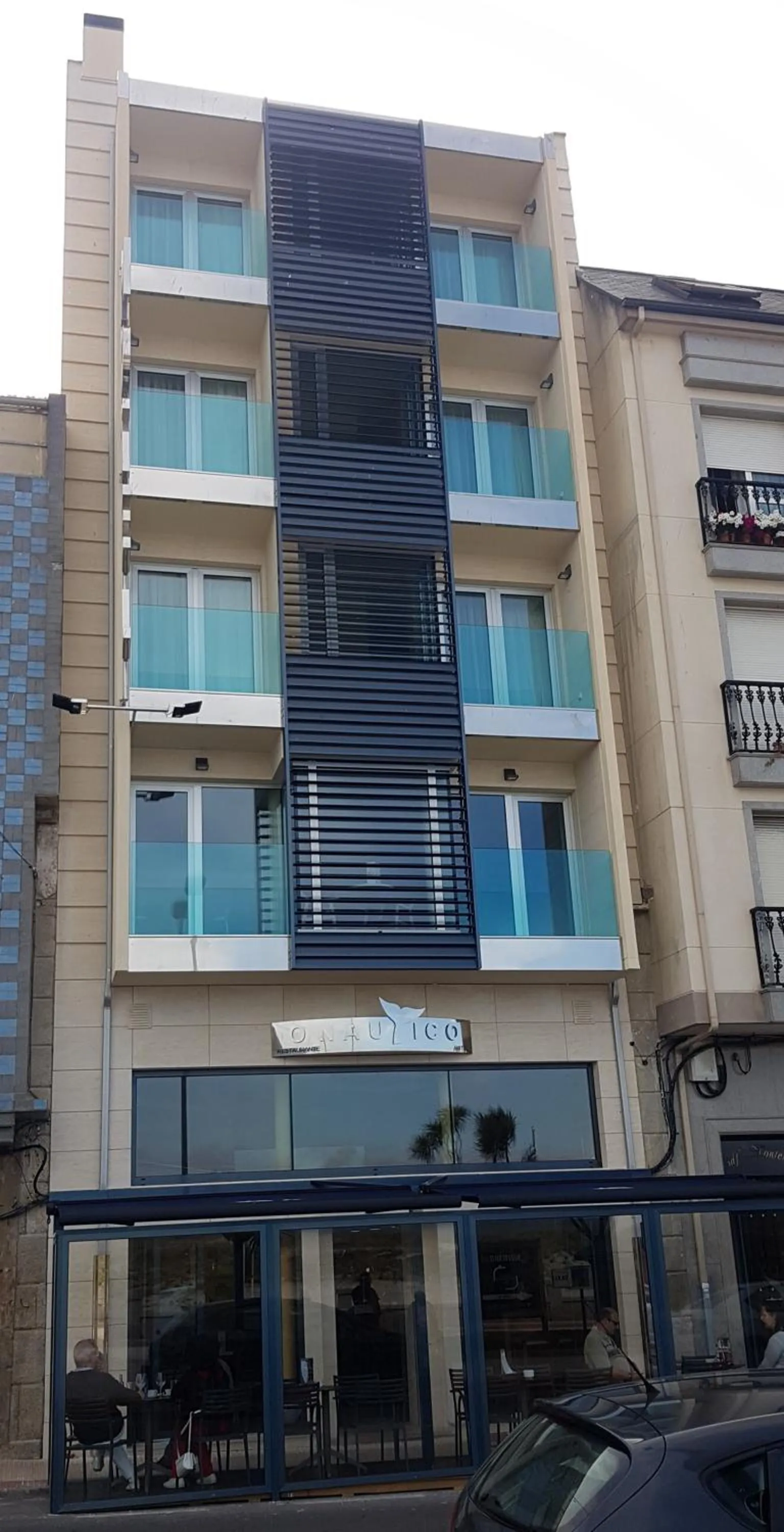 Facade/entrance in Hotel Boutique O Náutico Laxe