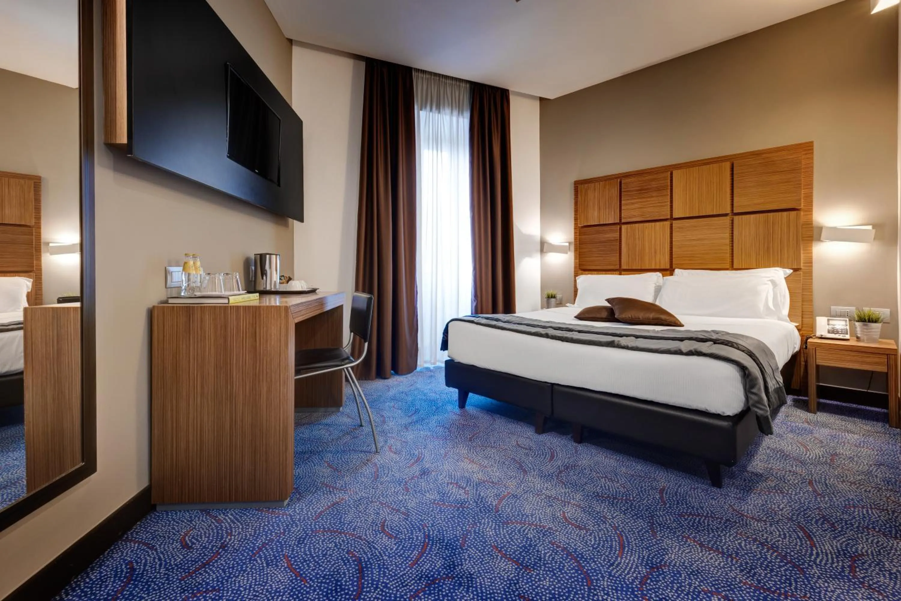 Photo of the whole room, Bed in Rome Art Hotel - Gruppo Trevi Hotels