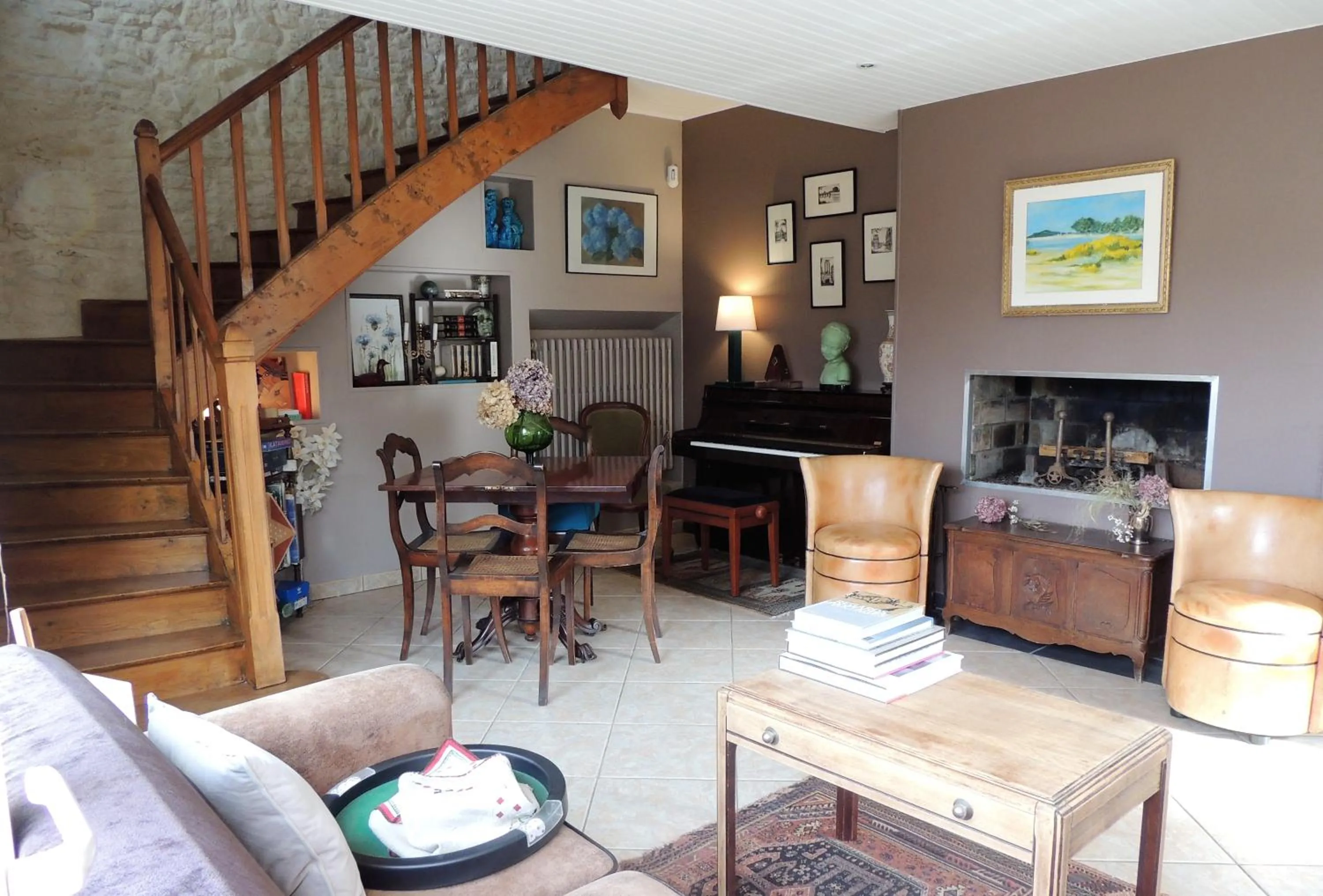 Living room in Le Jardin Du Puits