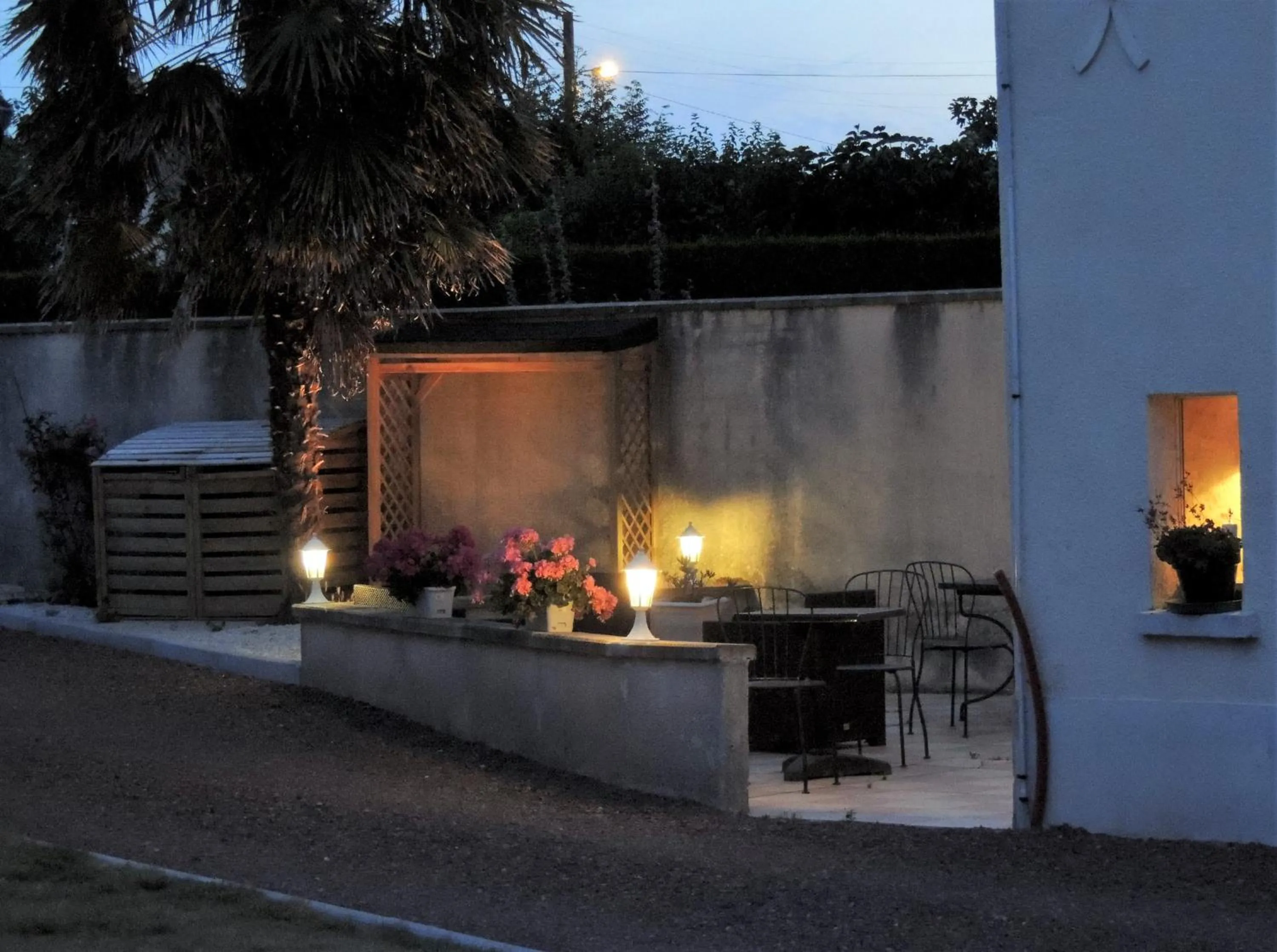 Patio in Le Jardin Du Puits