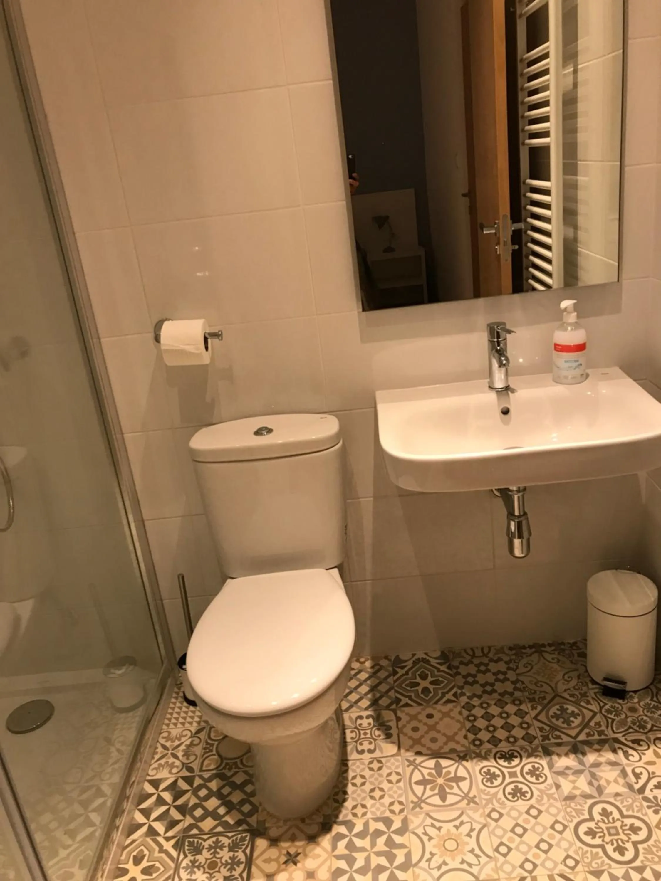 Bathroom in Hostal Casiano Camarasa