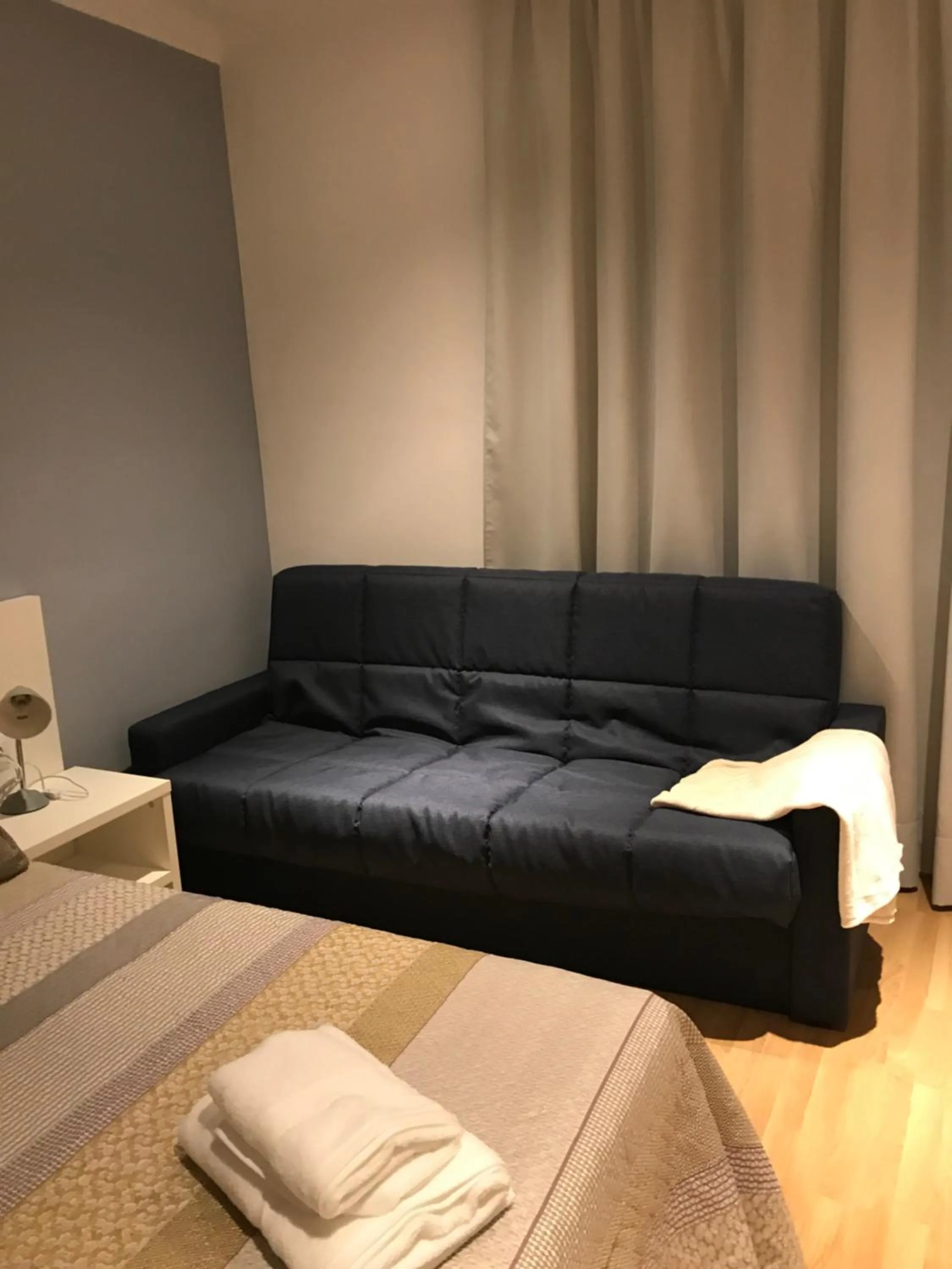 Living room, Bed in Hostal Casiano Camarasa