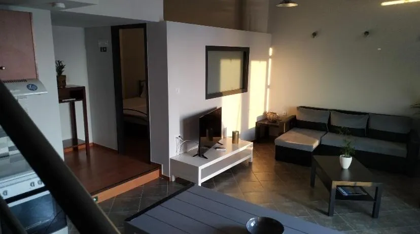 Communal lounge/ TV room in Marilia apartment