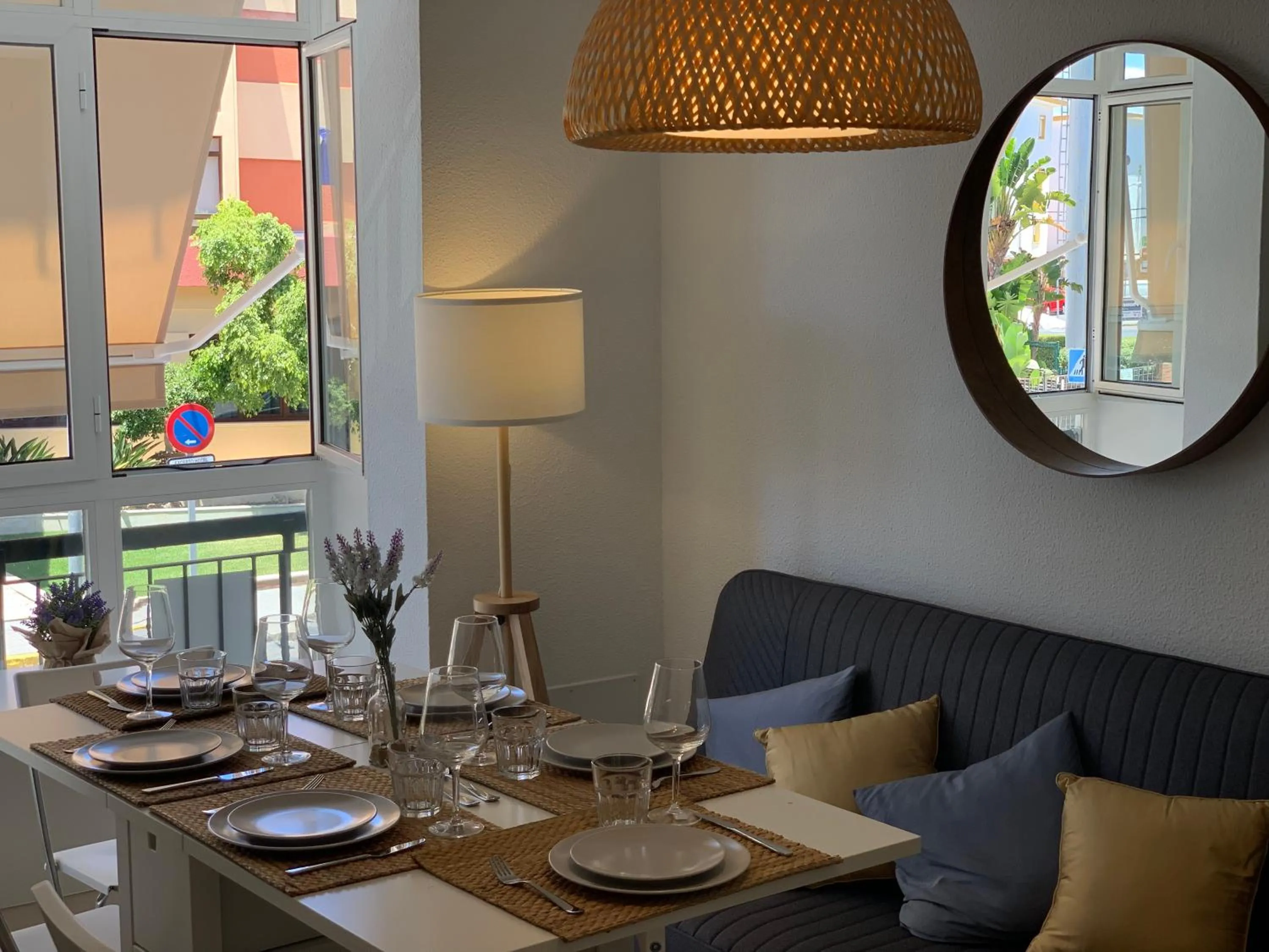 Living room in AYAMONTE Deluxe