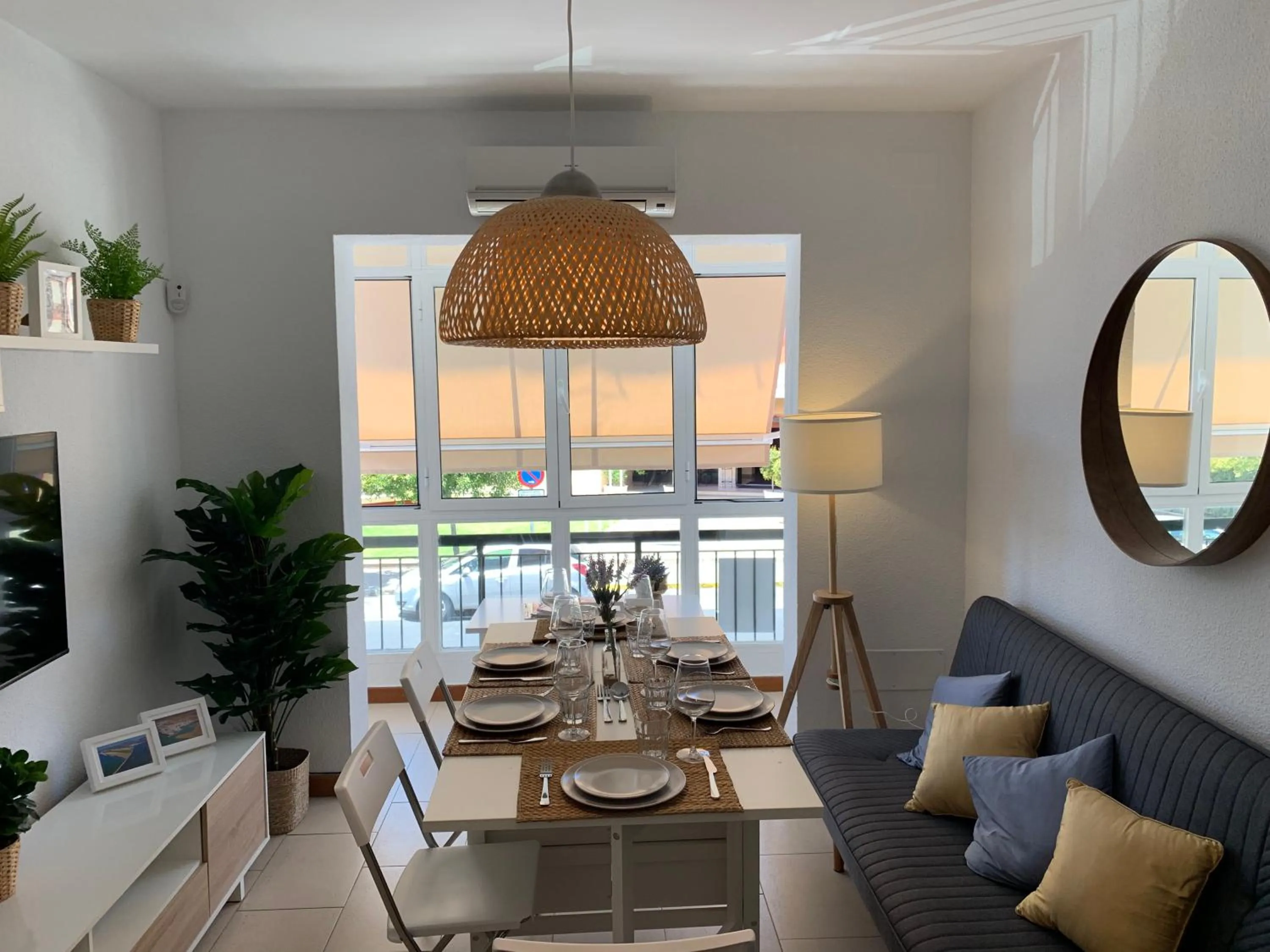 Living room in AYAMONTE Deluxe