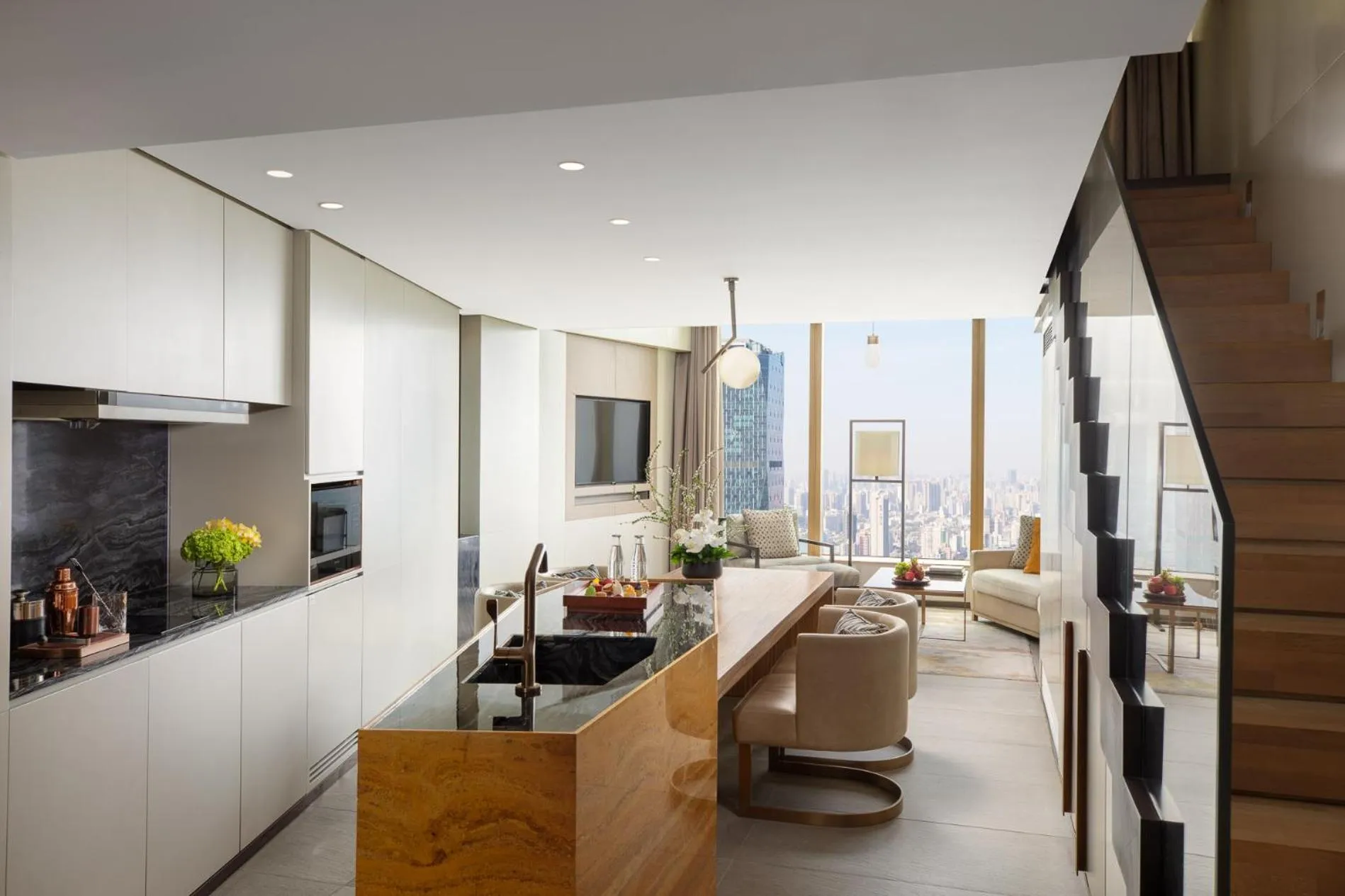 Communal lounge/ TV room in Jumeirah Guangzhou