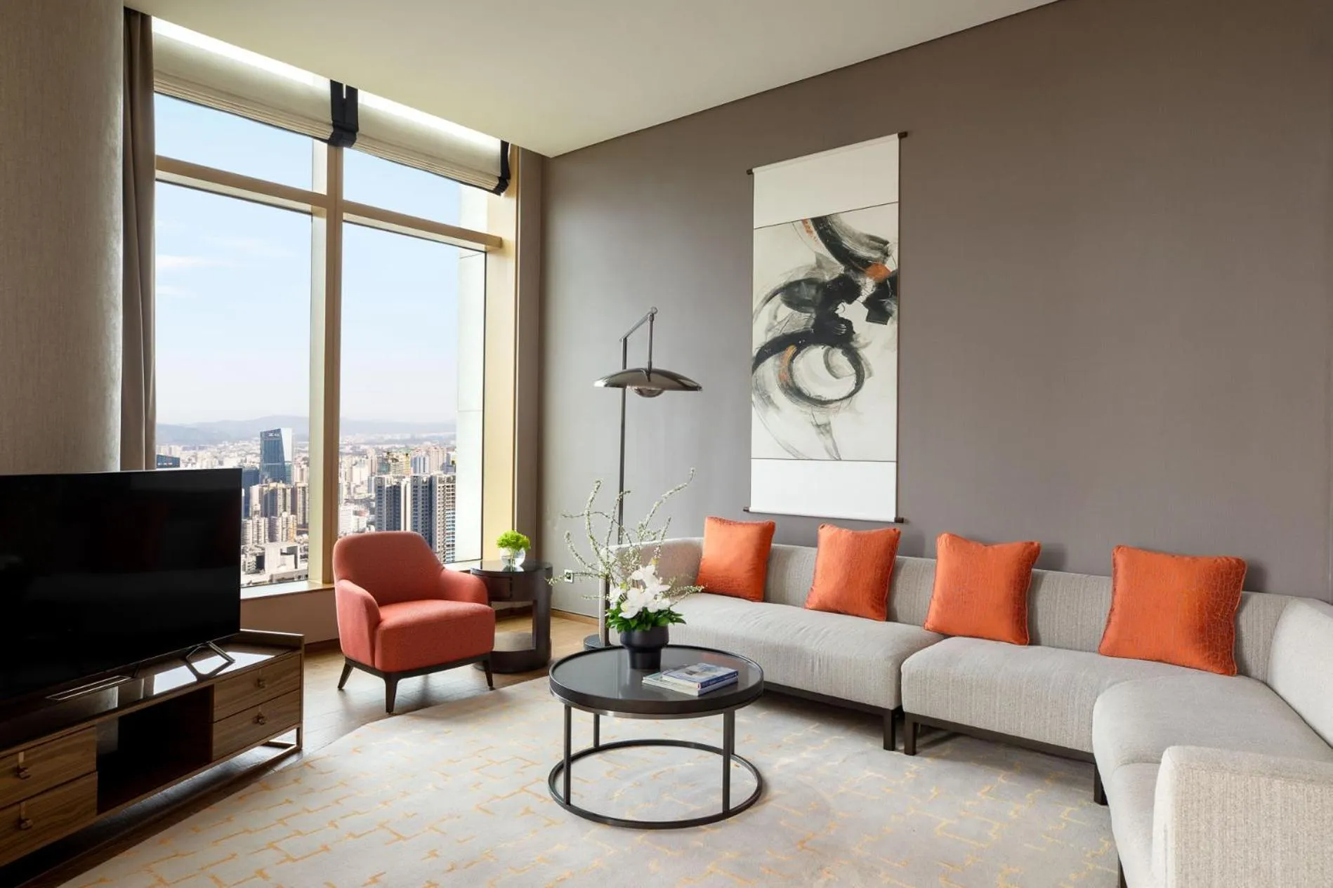 Living room in Jumeirah Guangzhou