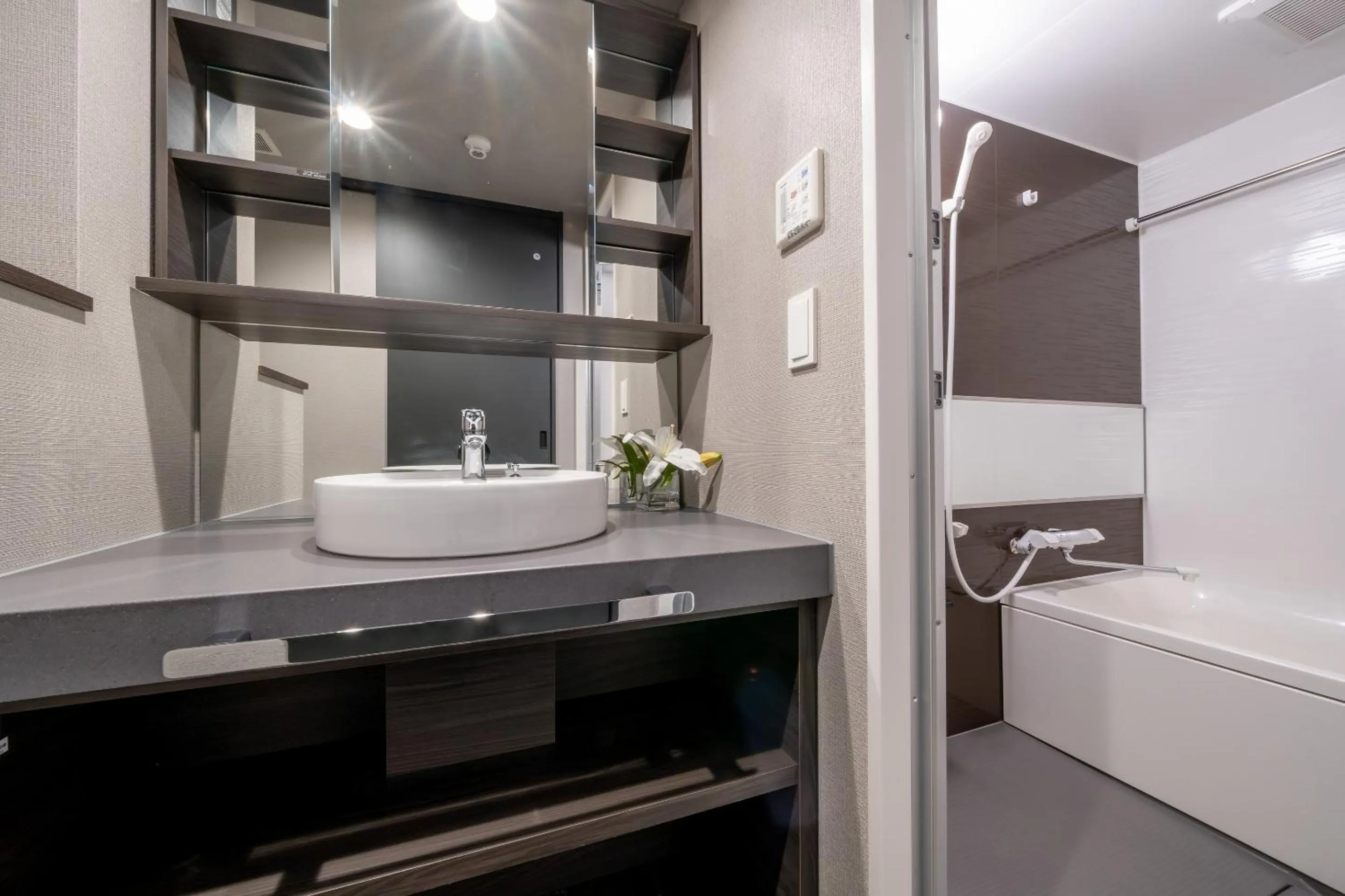 Bathroom in RESI STAY Mayu Grace Hotel