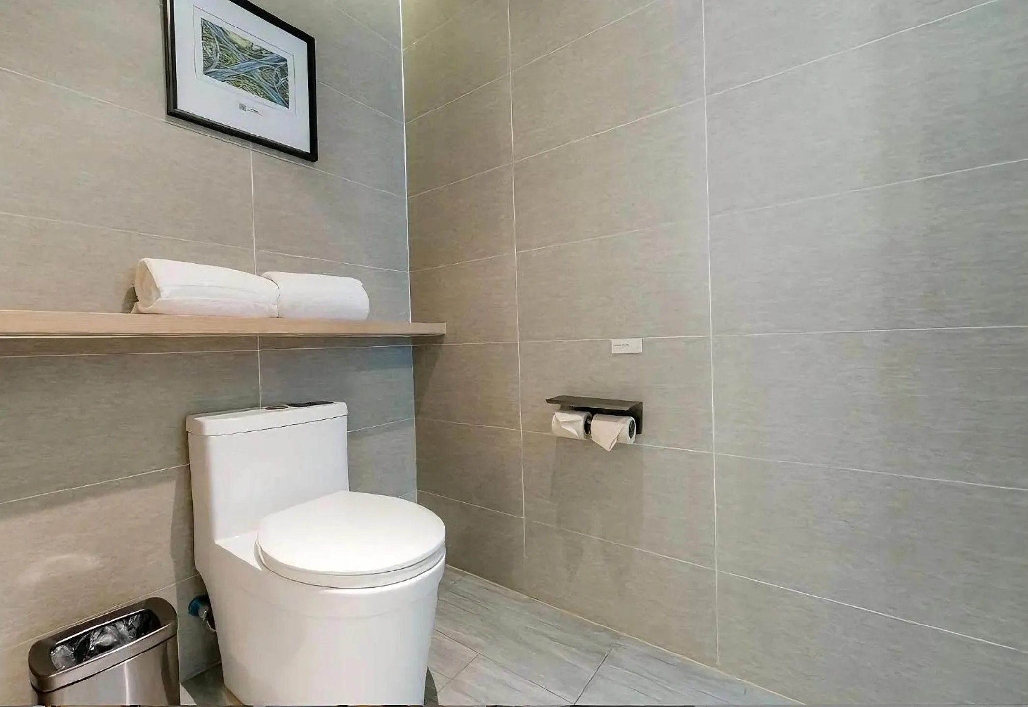 Bathroom in Atour Hotel Hangzhou Future Technology City Haichuang Park