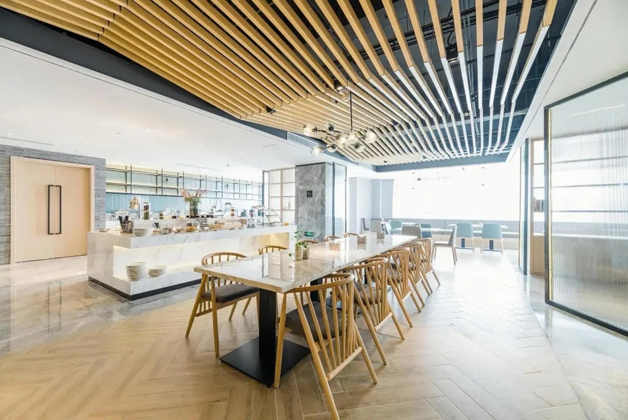 Breakfast in Atour Hotel Xiaoshan Airport Guali Branch