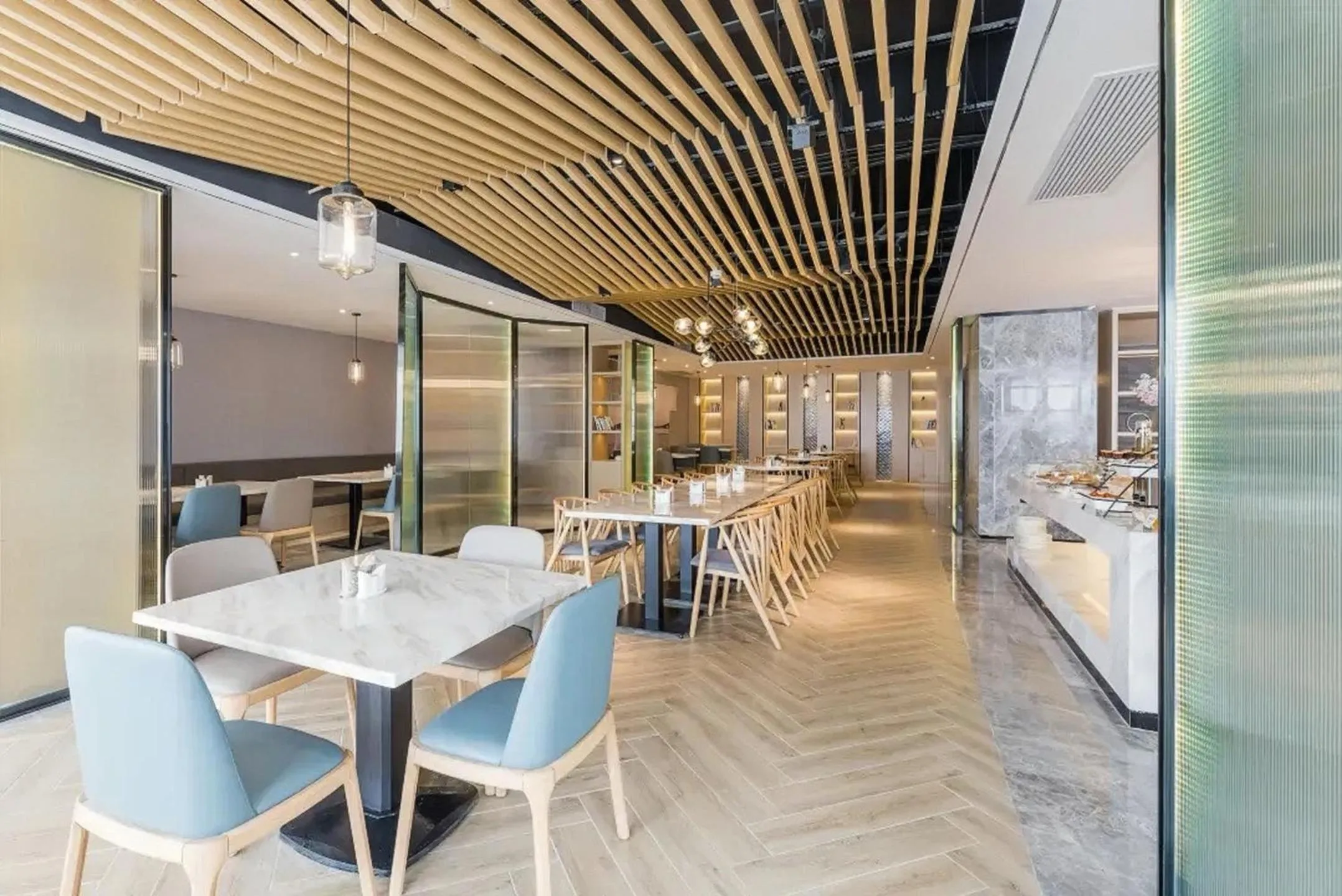 Breakfast in Atour Hotel Xiaoshan Airport Guali Branch