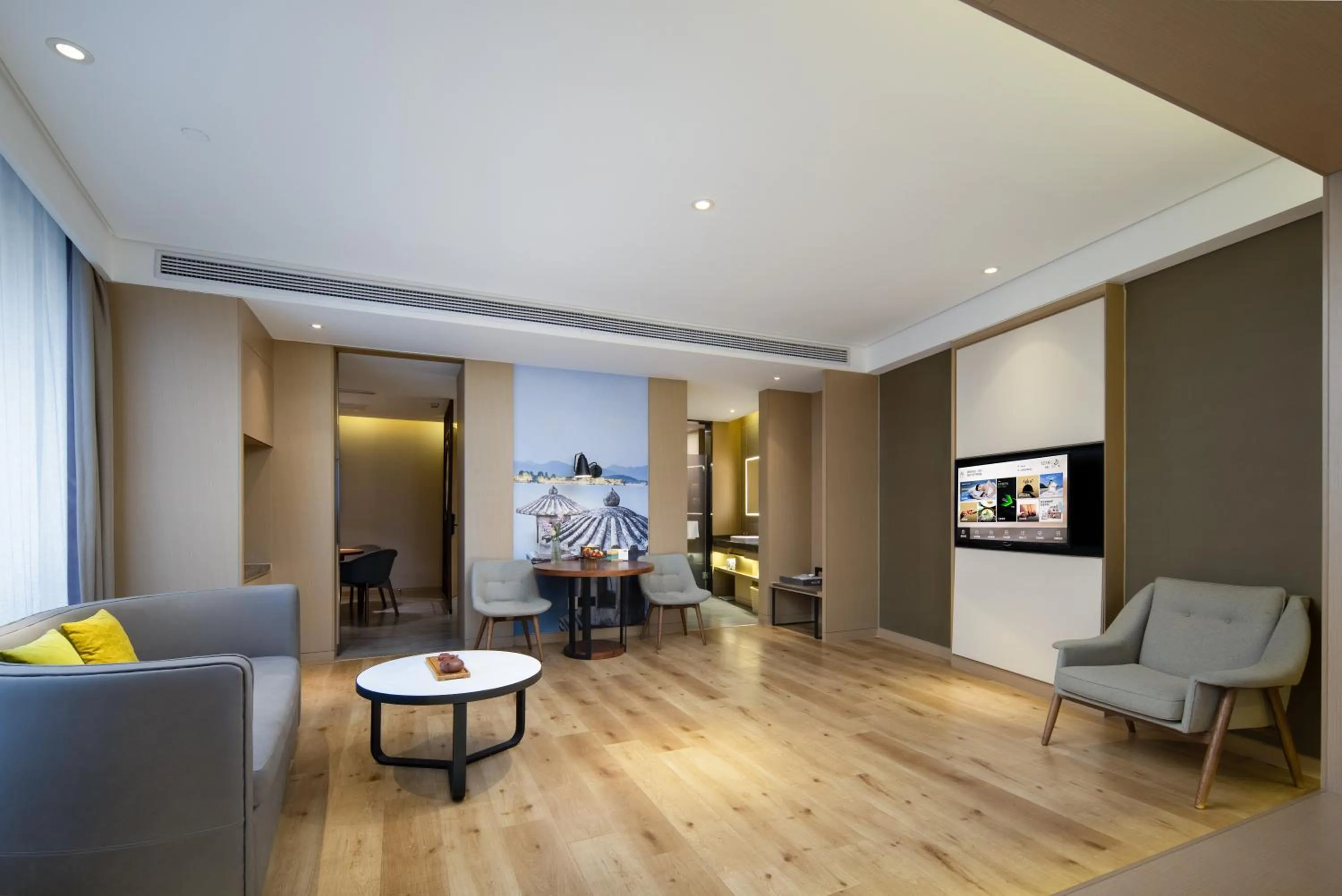 Living room in Atour S Hotel Hangzhou Future Tech City