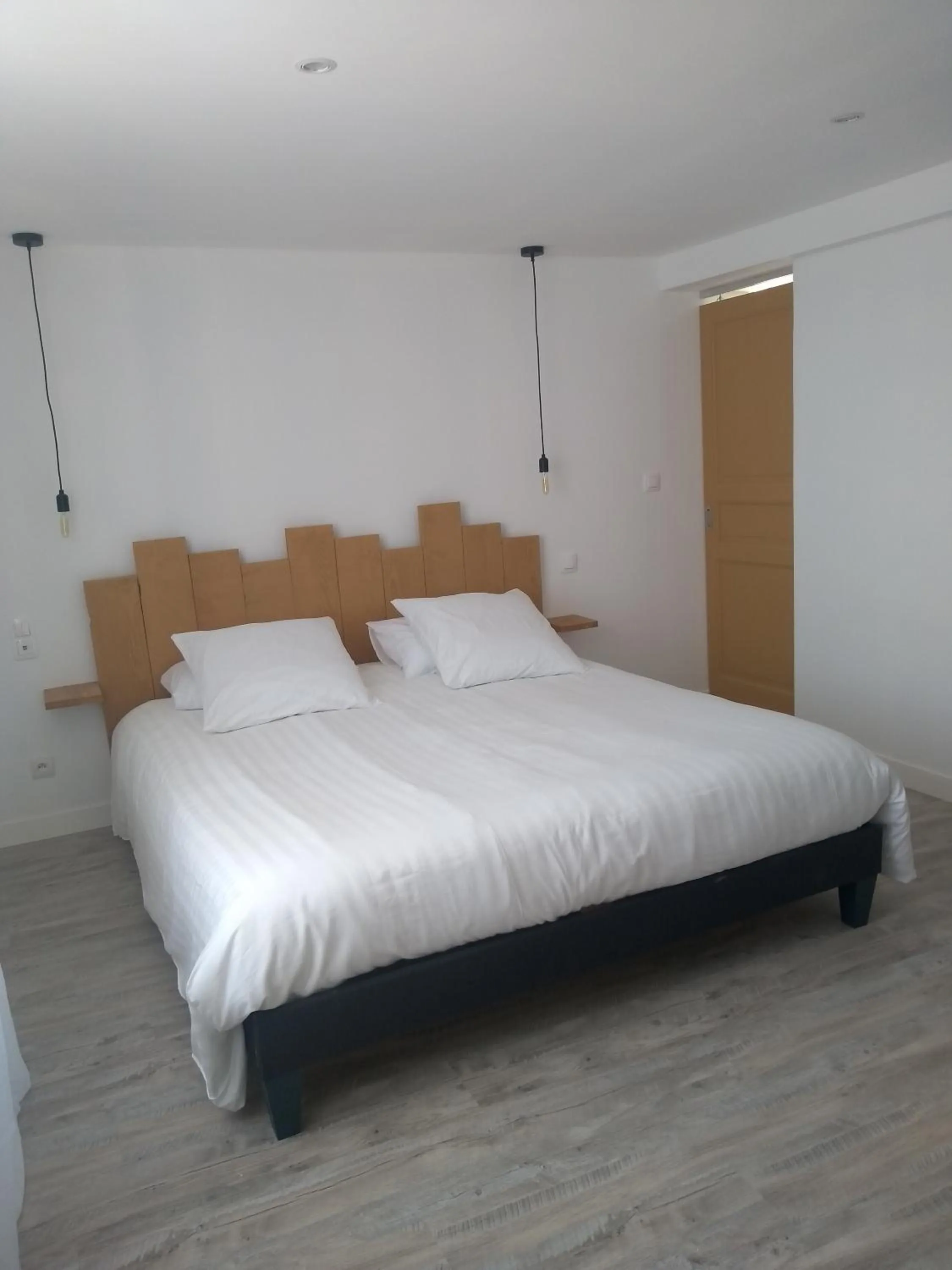 Bed in La maison de pescate