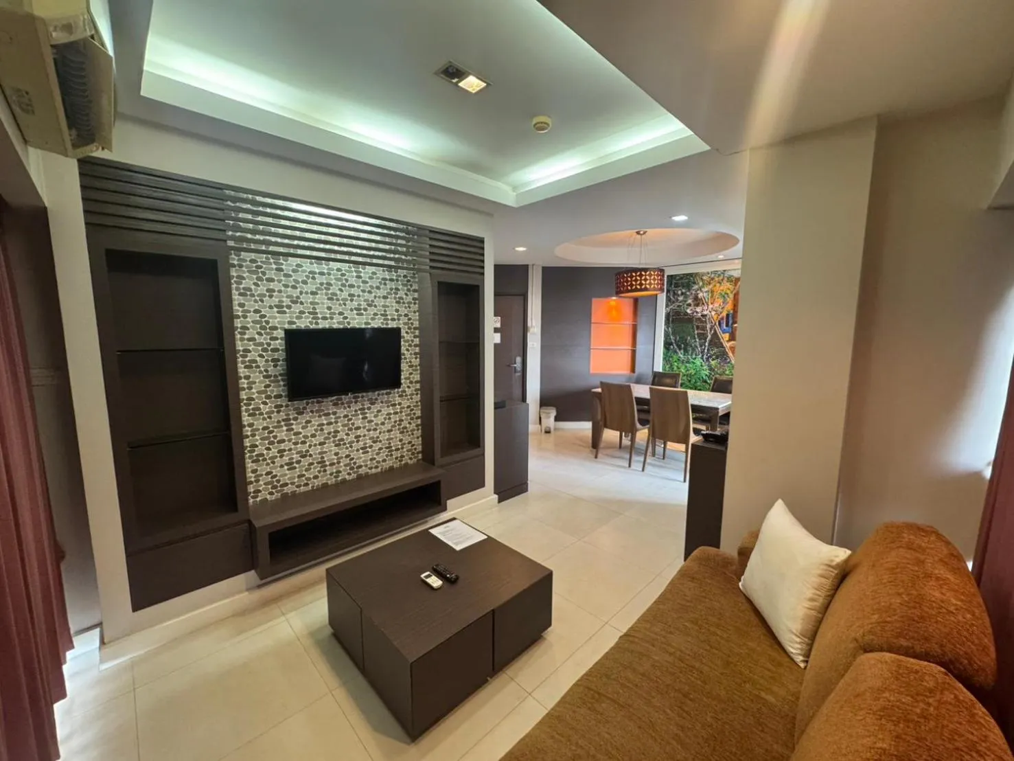 Seating area in Palette Bella B All Suites Bangkok Hotel