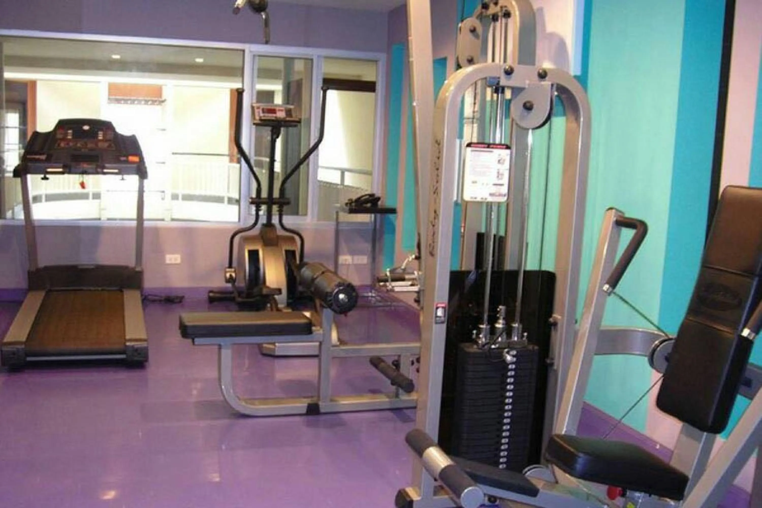 Fitness centre/facilities in Palette Bella B All Suites Bangkok Hotel