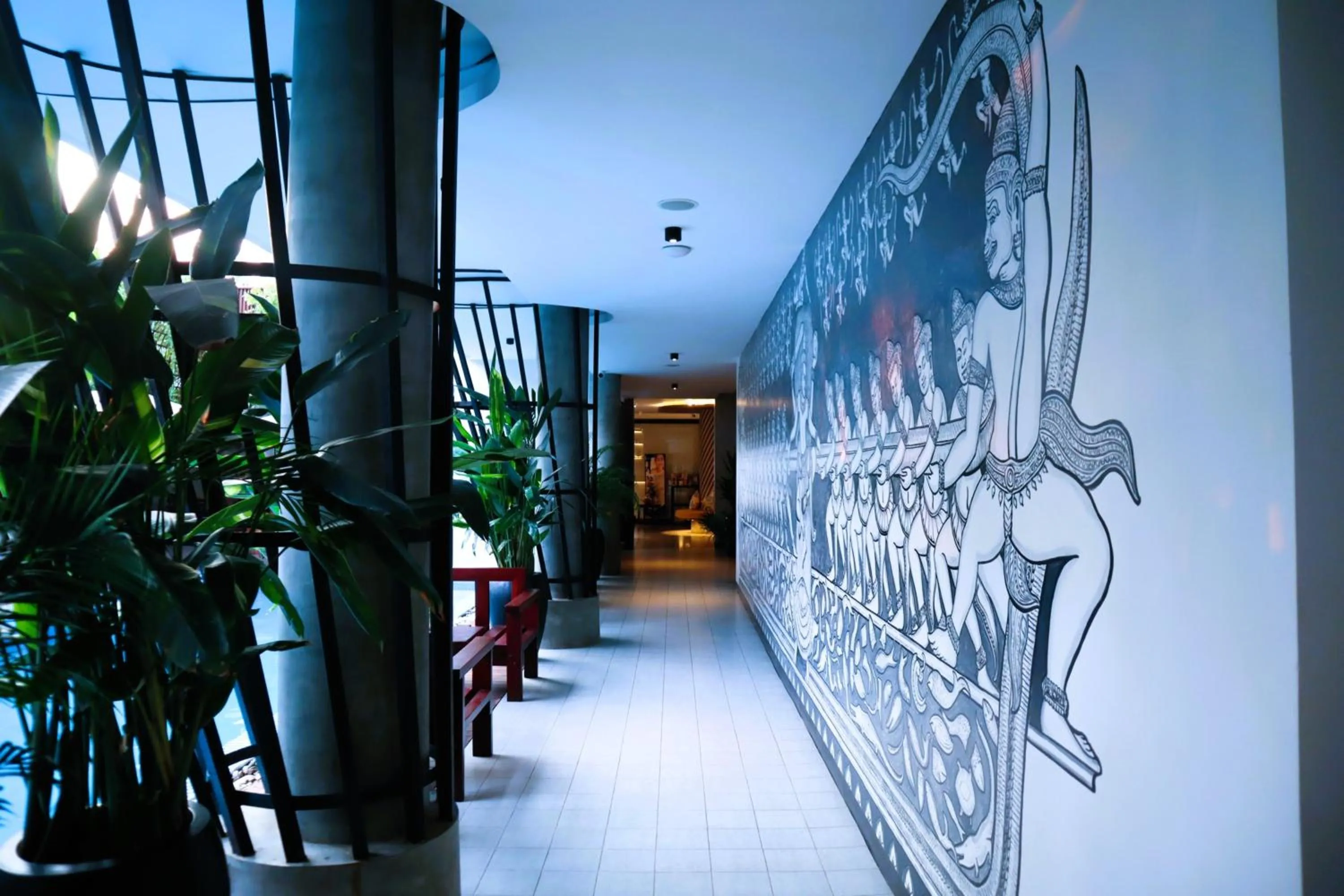 Decorative detail in Siem Reap Palace Hotel & Spa