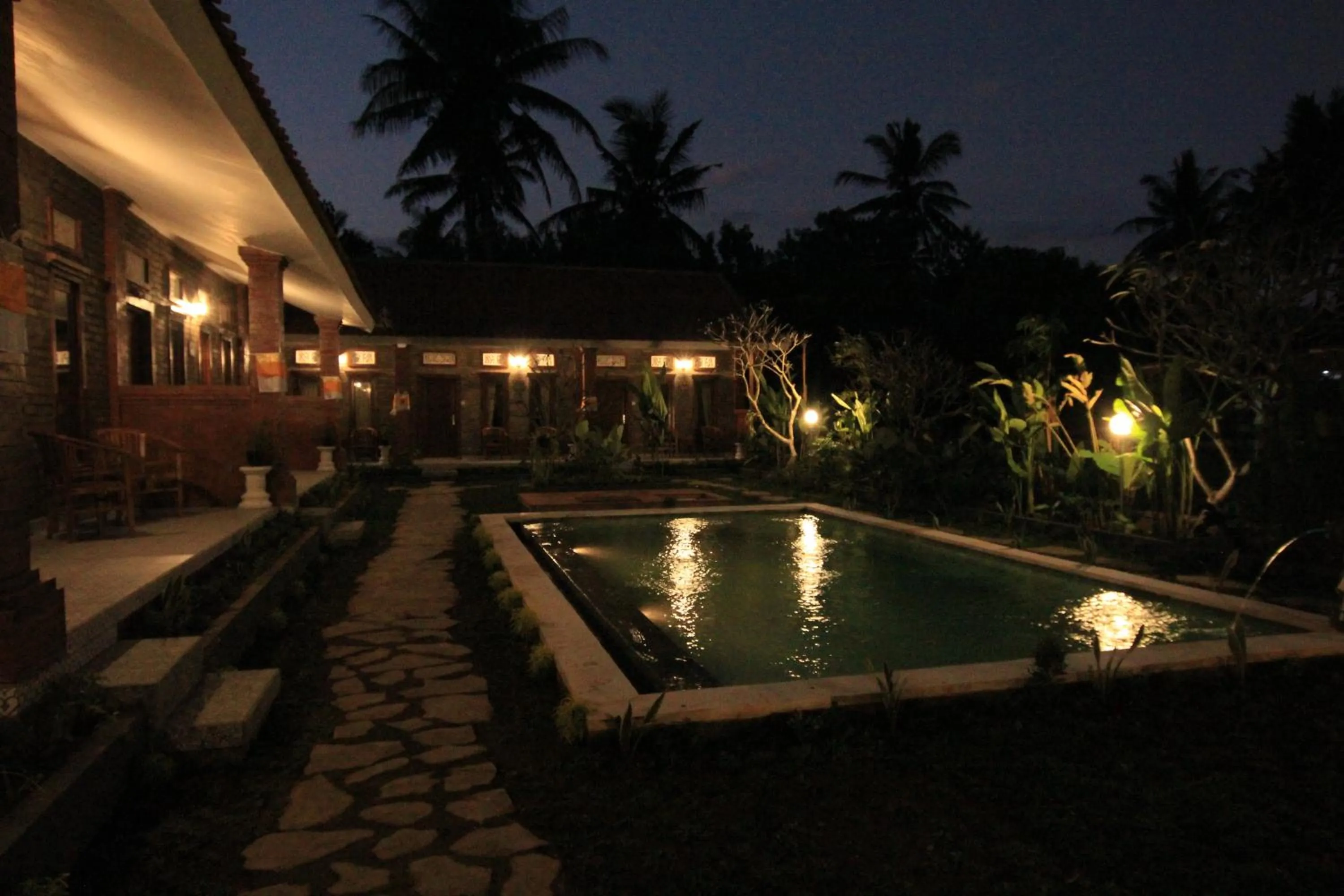 Pool view in Ayuna Family Ubud