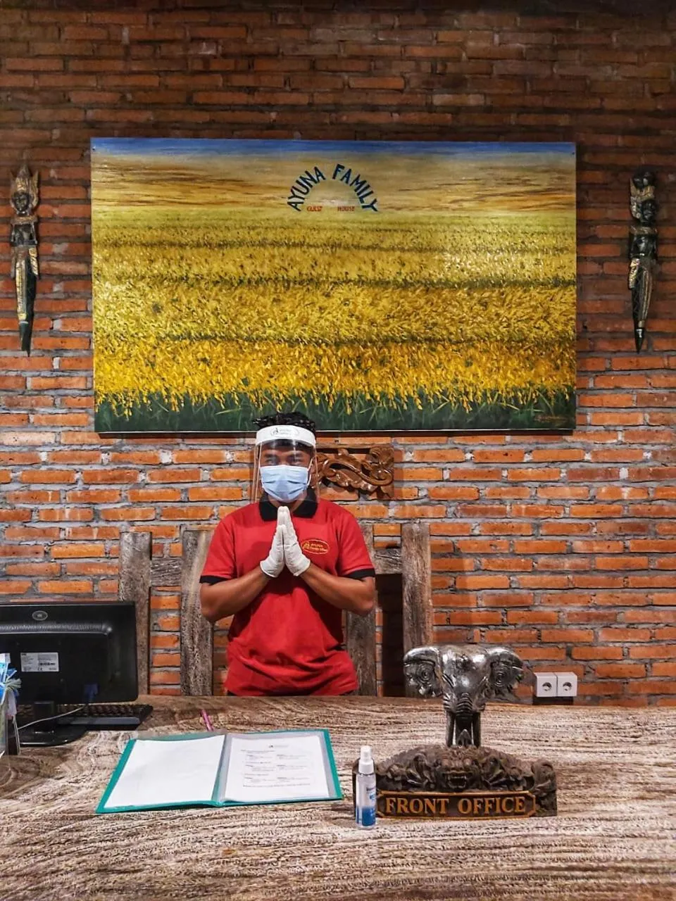 group of guests in Ayuna Family Ubud