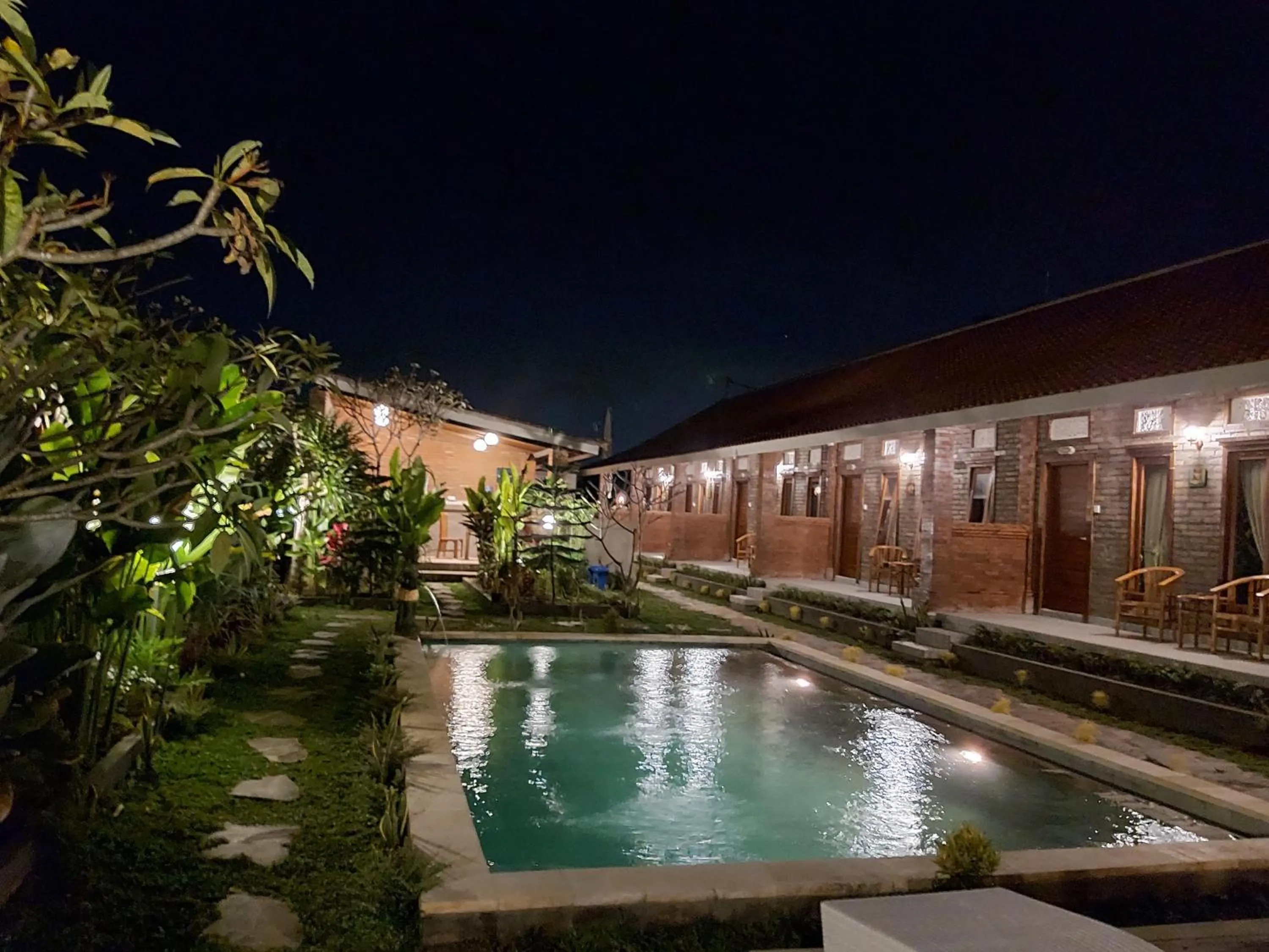 Pool view in Ayuna Family Ubud