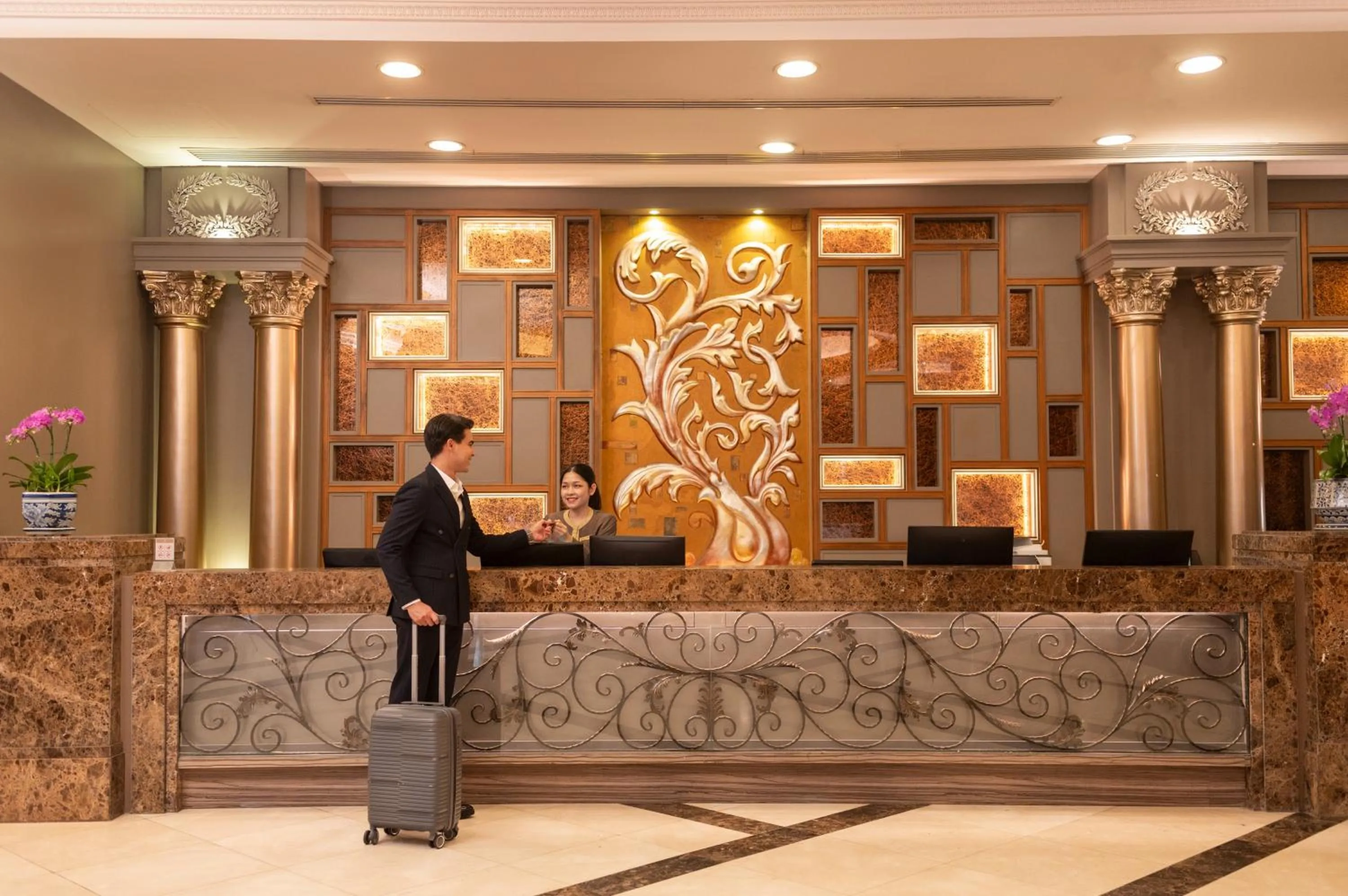 Lobby or reception in The Berkeley Hotel Pratunam
