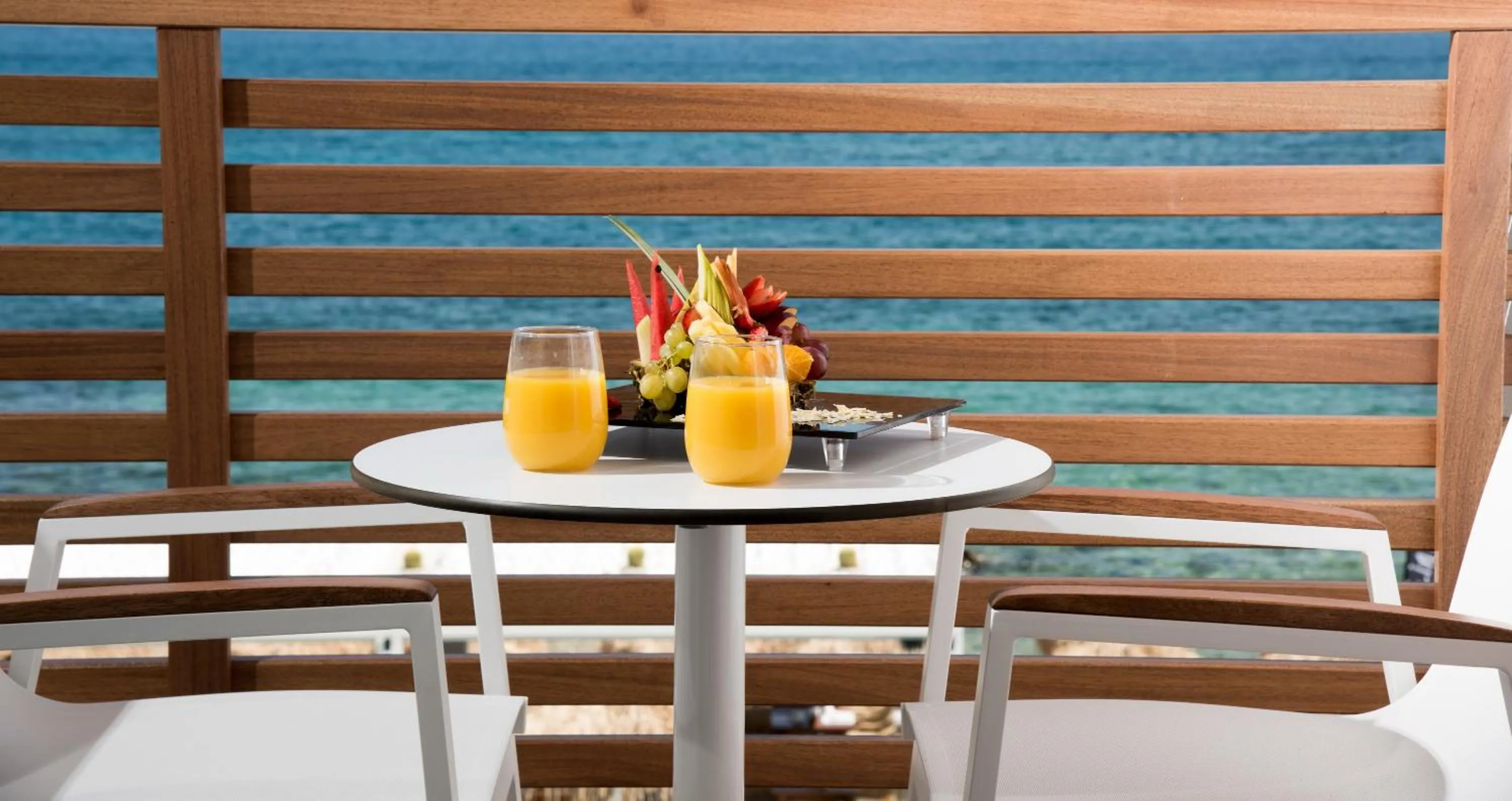 Balcony/Terrace in Enorme Ammos Beach