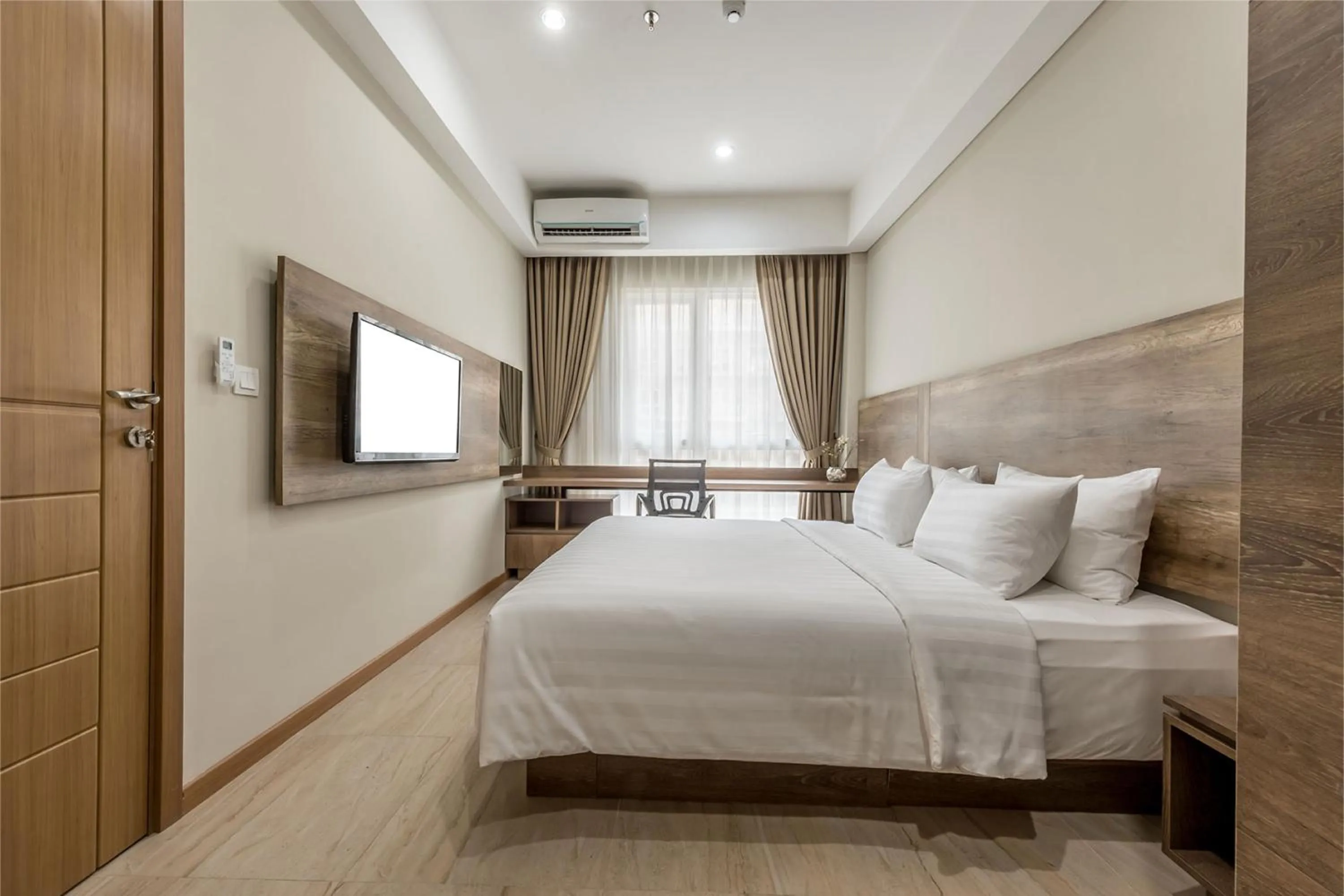Bedroom, Bed in Grande Valore Hotel Cikarang