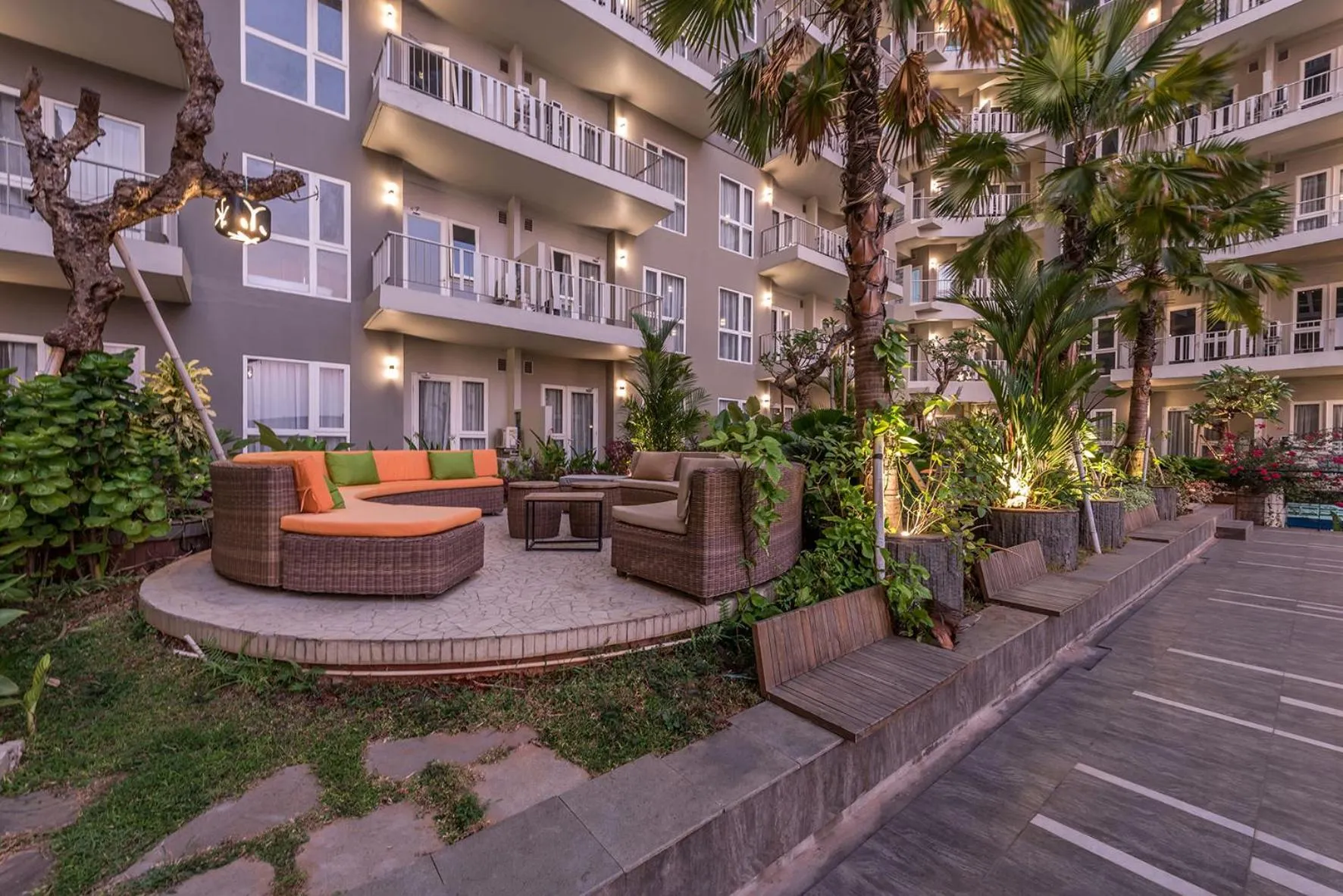 Garden in Grande Valore Hotel Cikarang