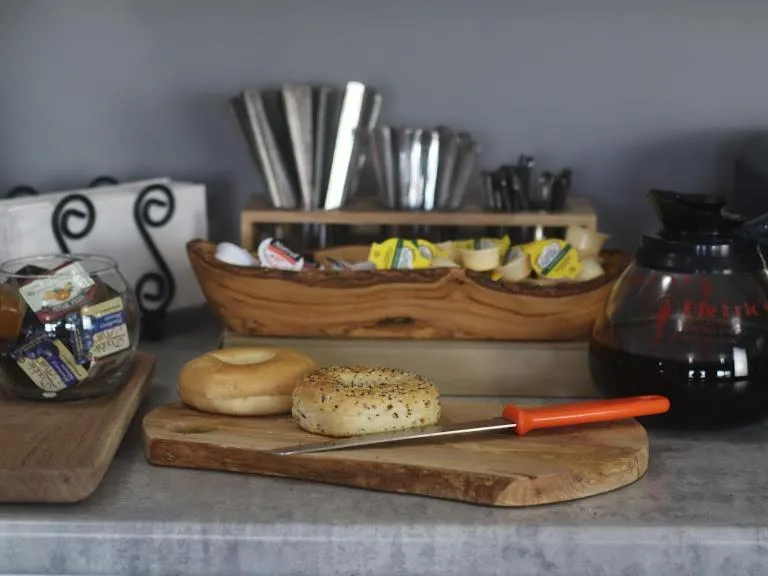 Continental breakfast in Coastal Inn - Kingfisher