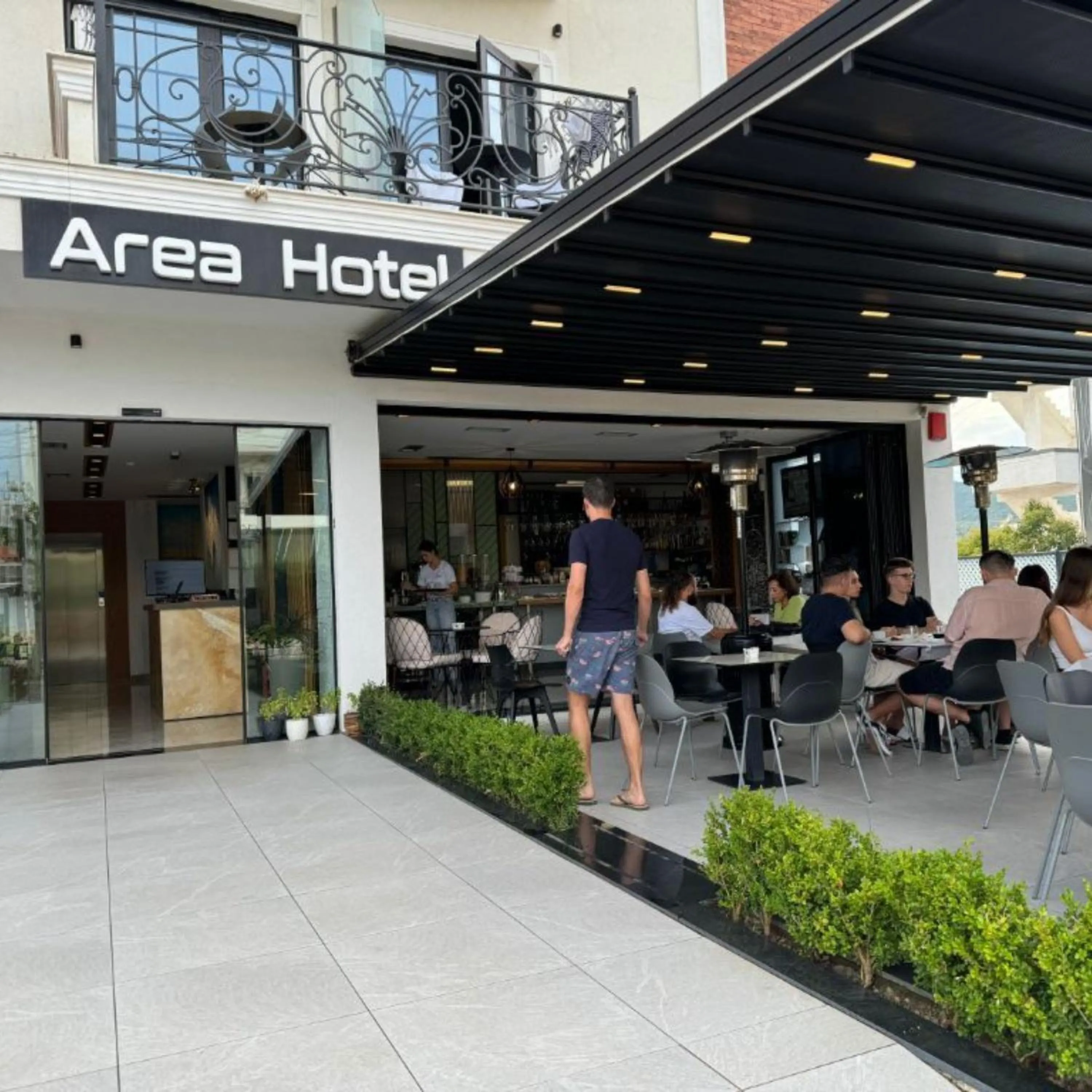 Property building in Area Hotel