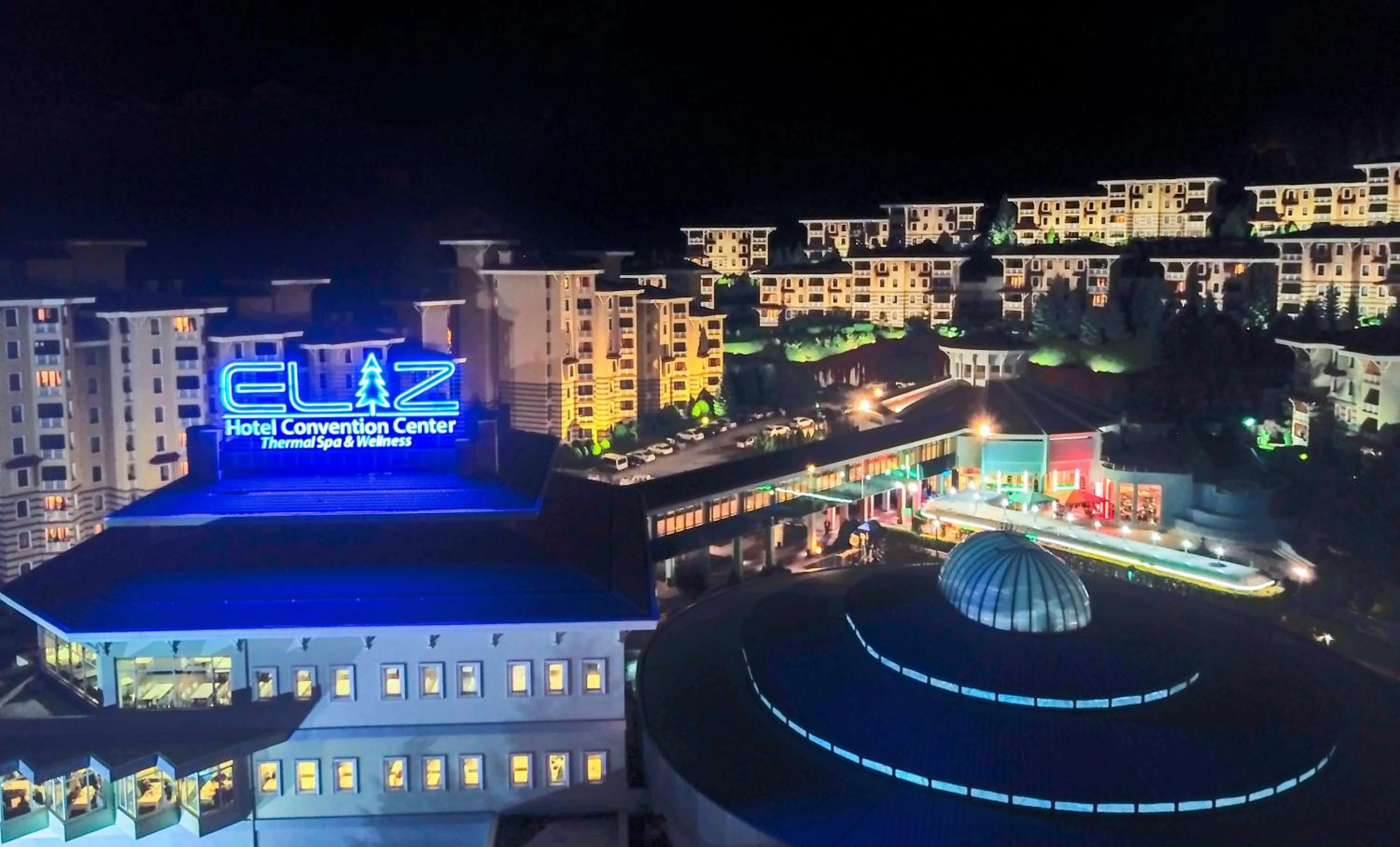 Bird's eye view in Eliz Hotel Convention Center Thermal Spa & Wellnes