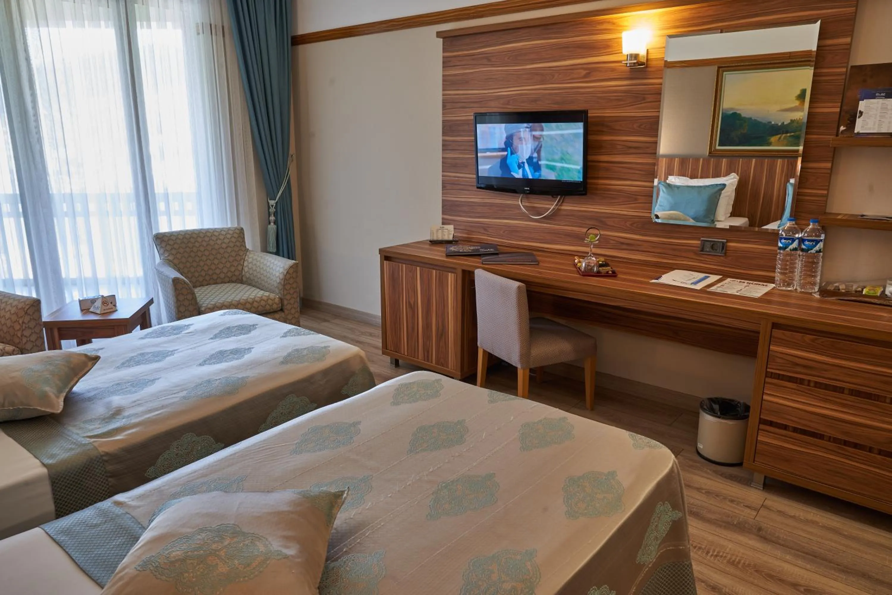 Bed in Eliz Hotel Convention Center Thermal Spa & Wellnes