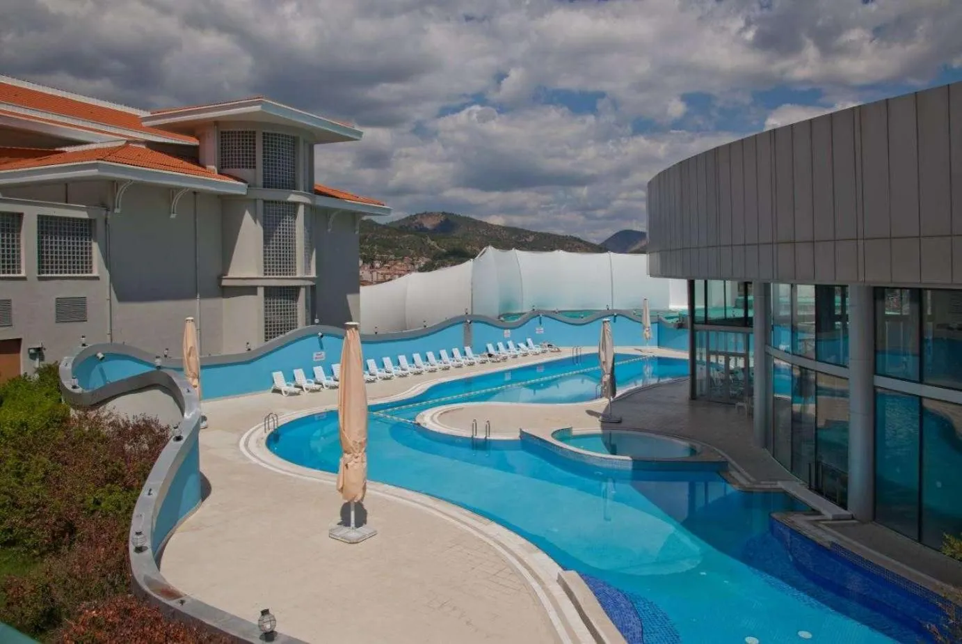 Pool view in Eliz Hotel Convention Center Thermal Spa & Wellnes