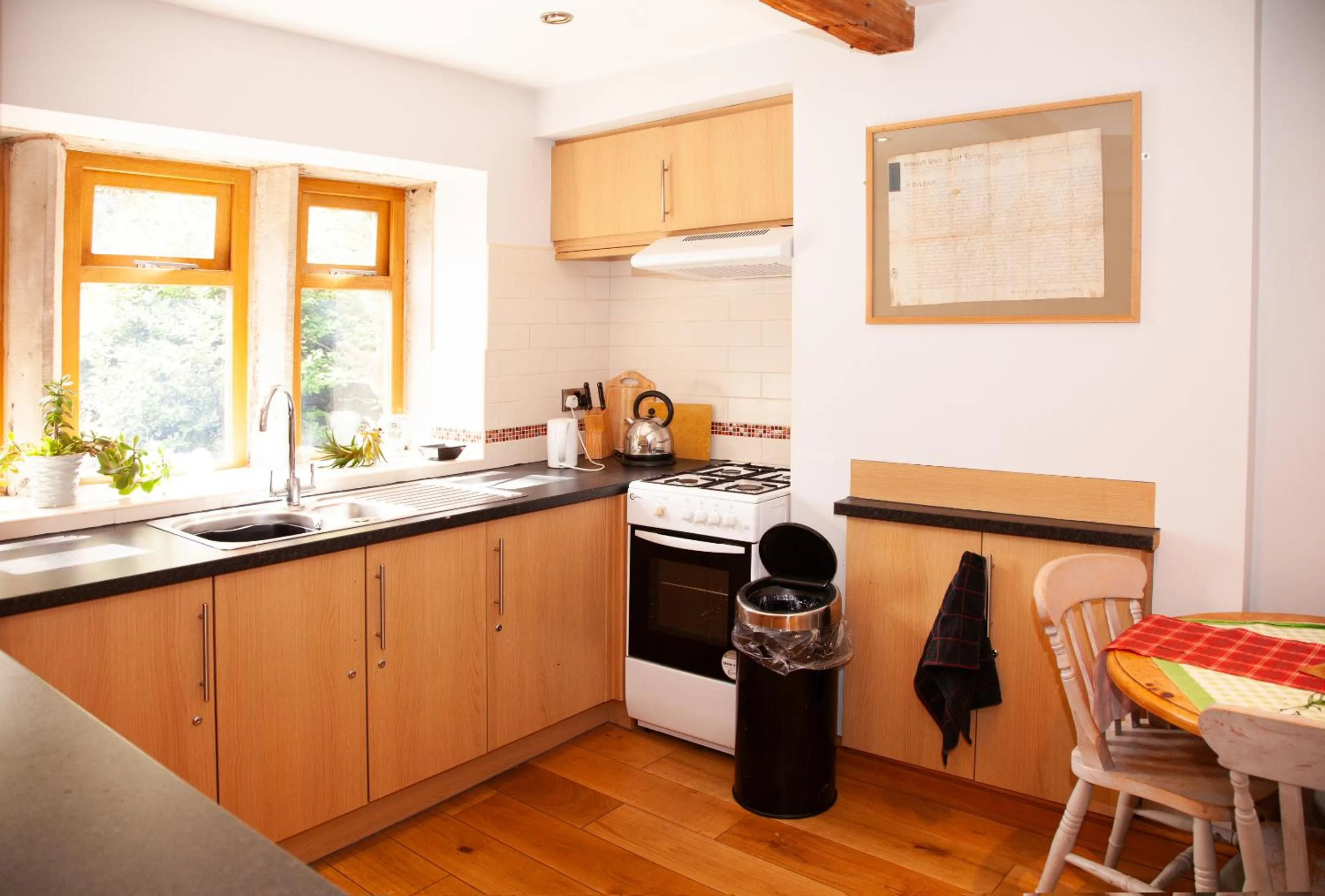 Kitchen or kitchenette in Rooms at The Nook